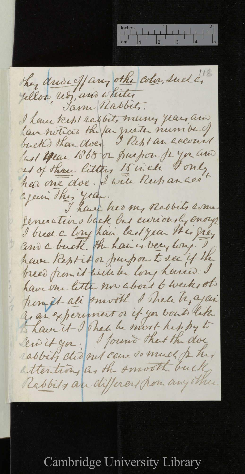 [Harrison William Weir] to Charles Robert Darwin