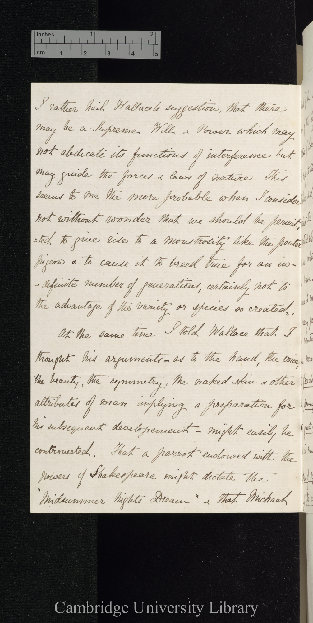 Sir Charles Lyell to Charles Robert Darwin