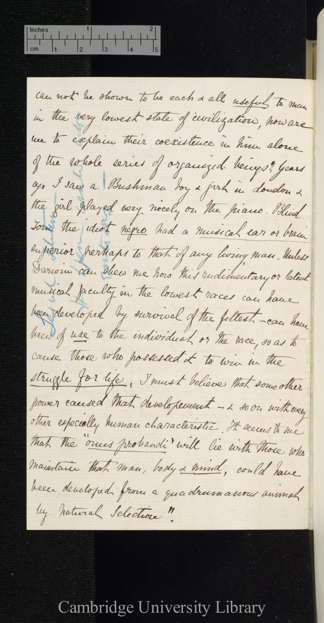 Sir Charles Lyell to Charles Robert Darwin