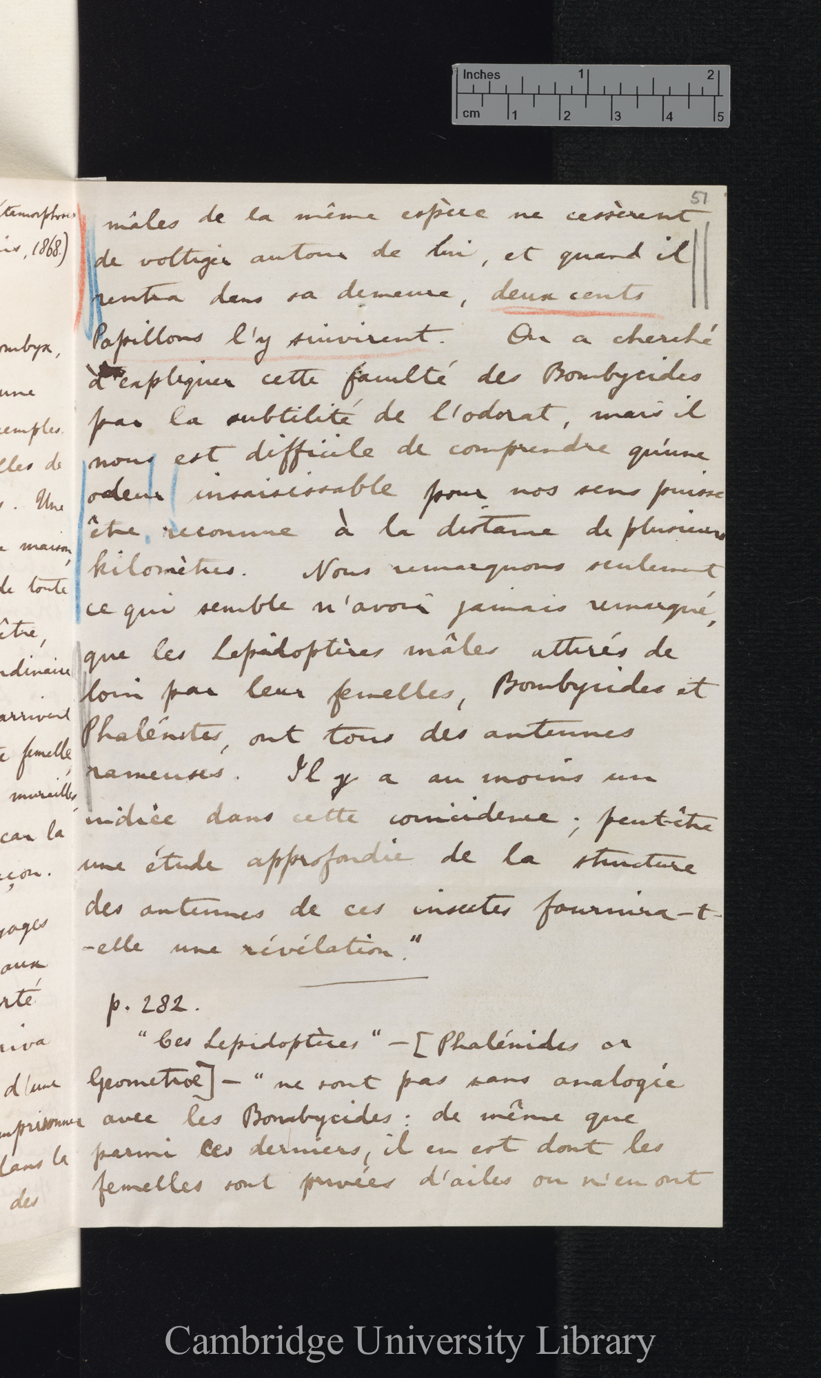 Roland Trimen to Charles Robert Darwin