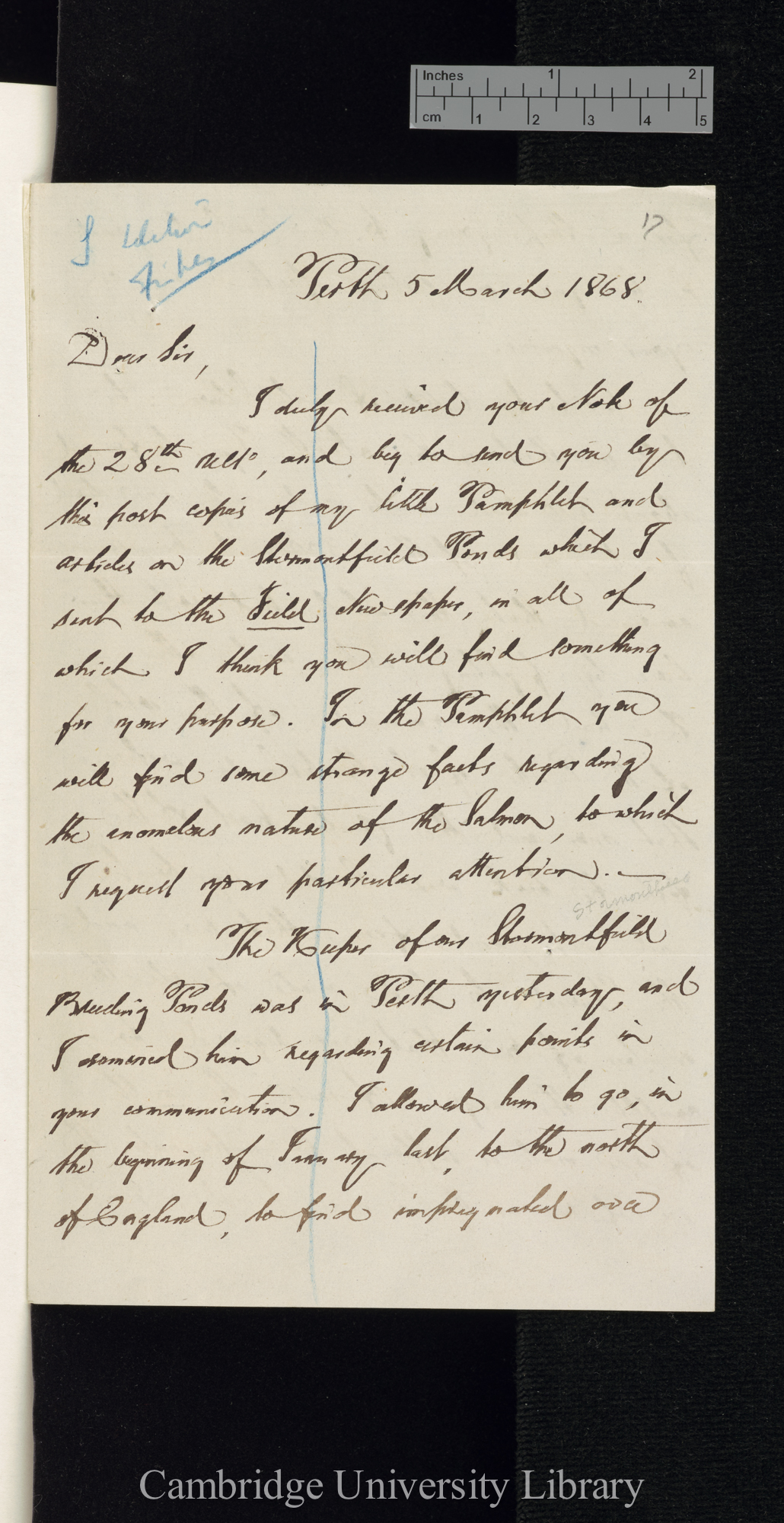 [Robert Buist] to Charles Robert Darwin