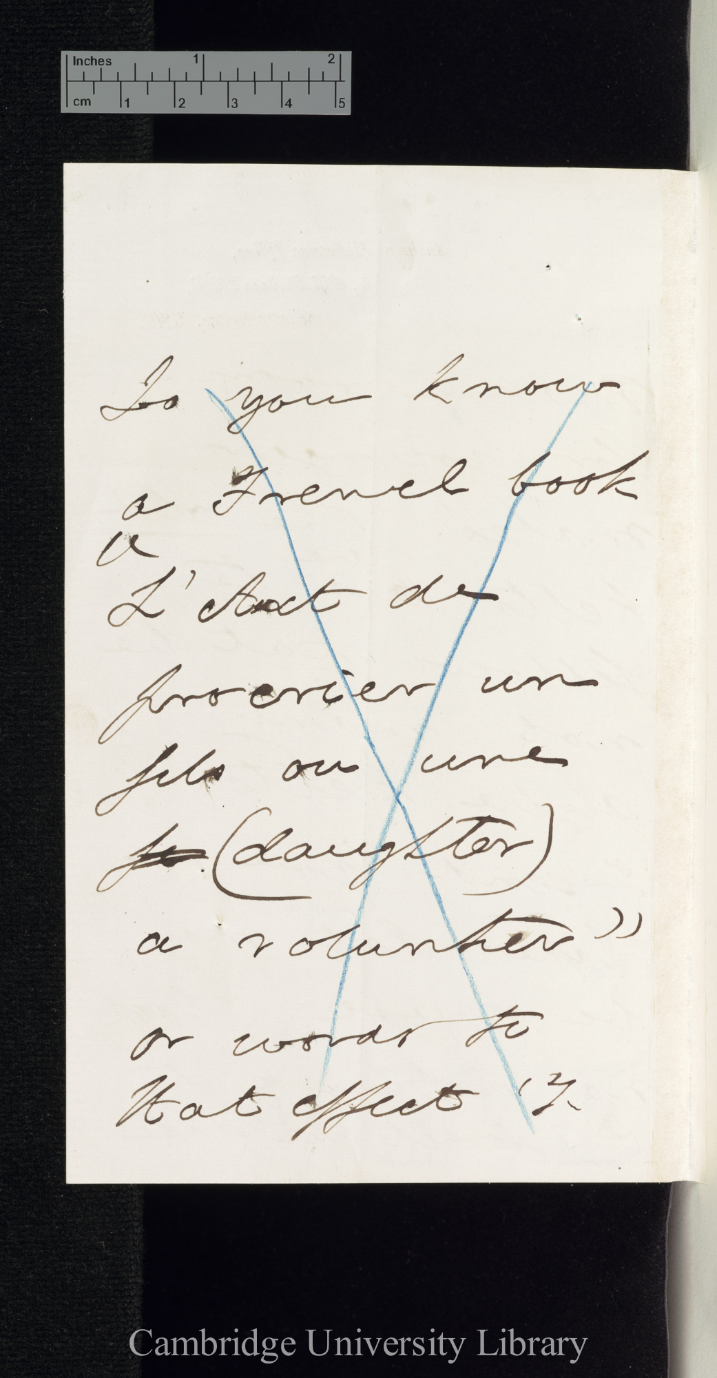 Francis Trevelyan Buckland to Charles Robert Darwin