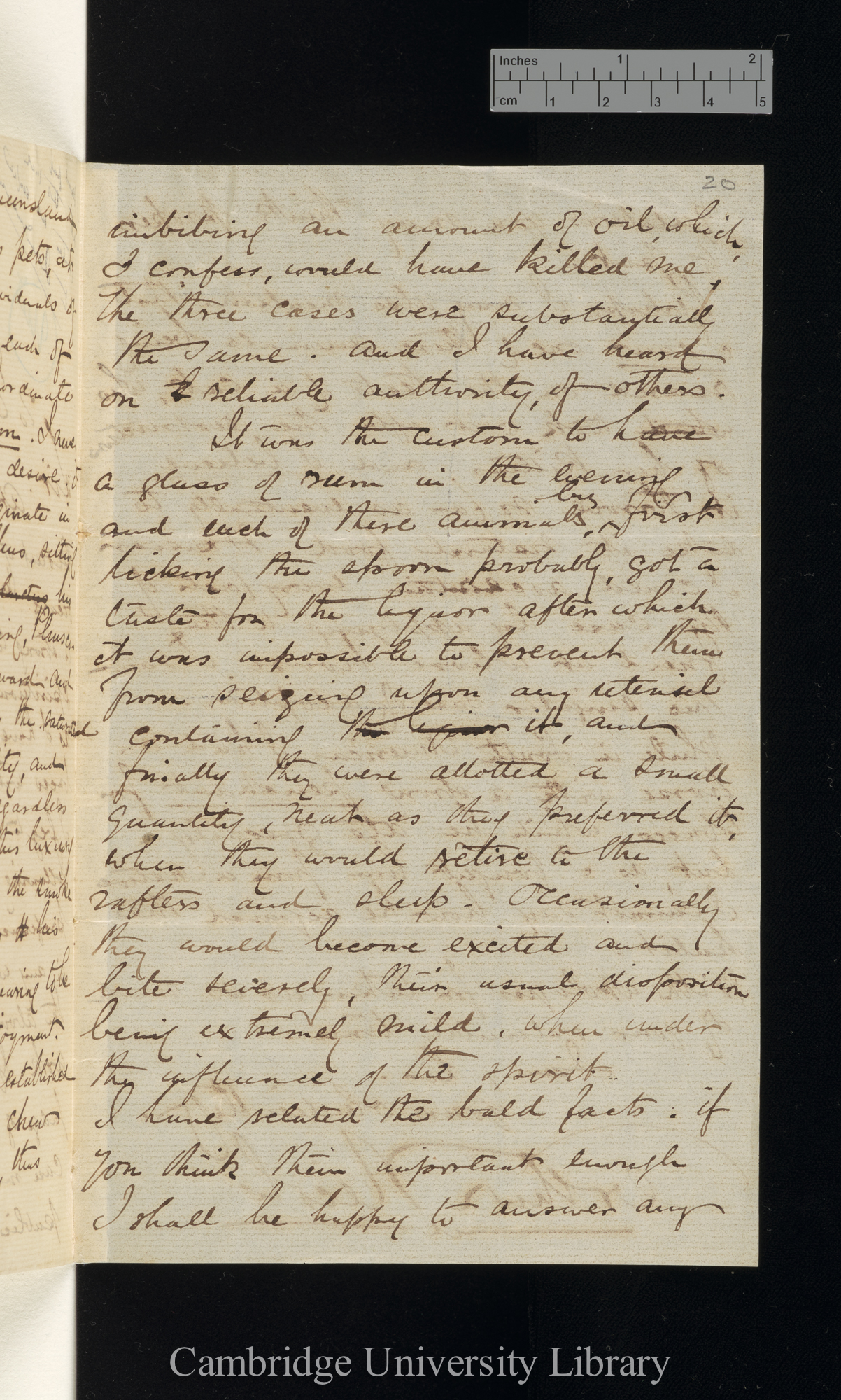 Arthur Nicols to Charles Robert Darwin