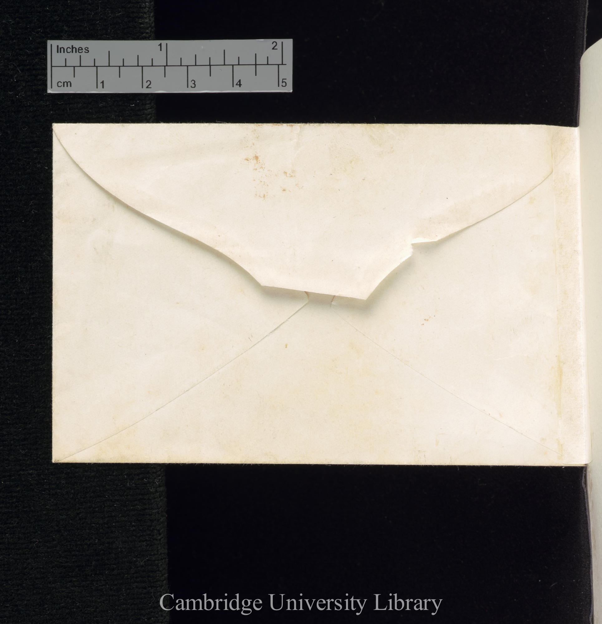 empty envelope marked &#39;363&#39; - once containing items DAR 87: 44-46?