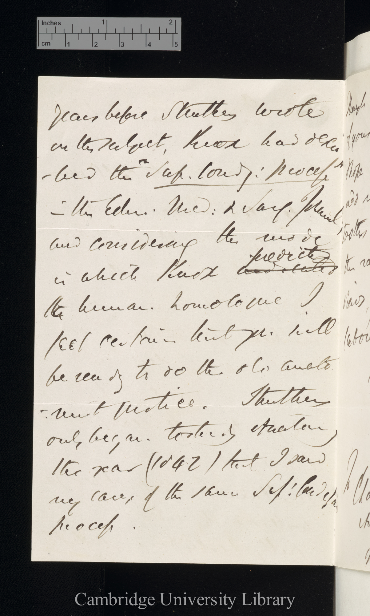 Henry Lonsdale to Charles Robert Darwin