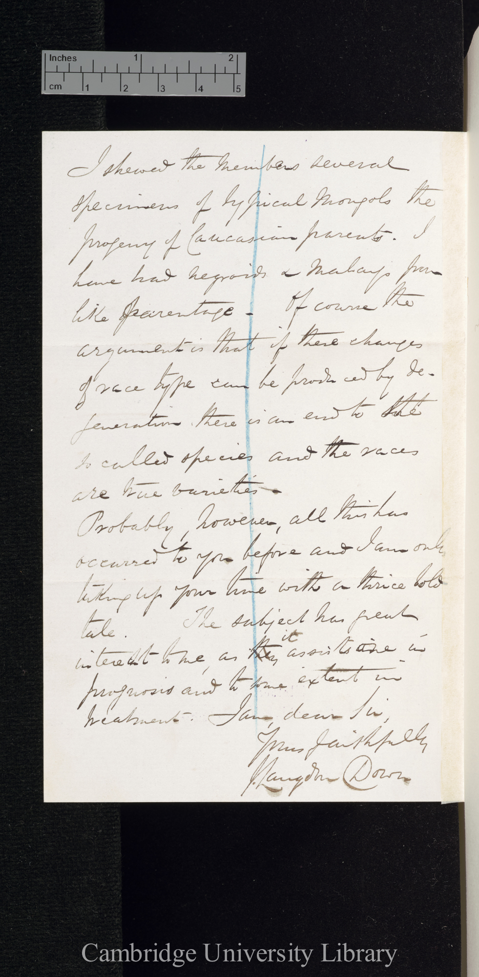 John Langdon Haydon Down to Charles Robert Darwin