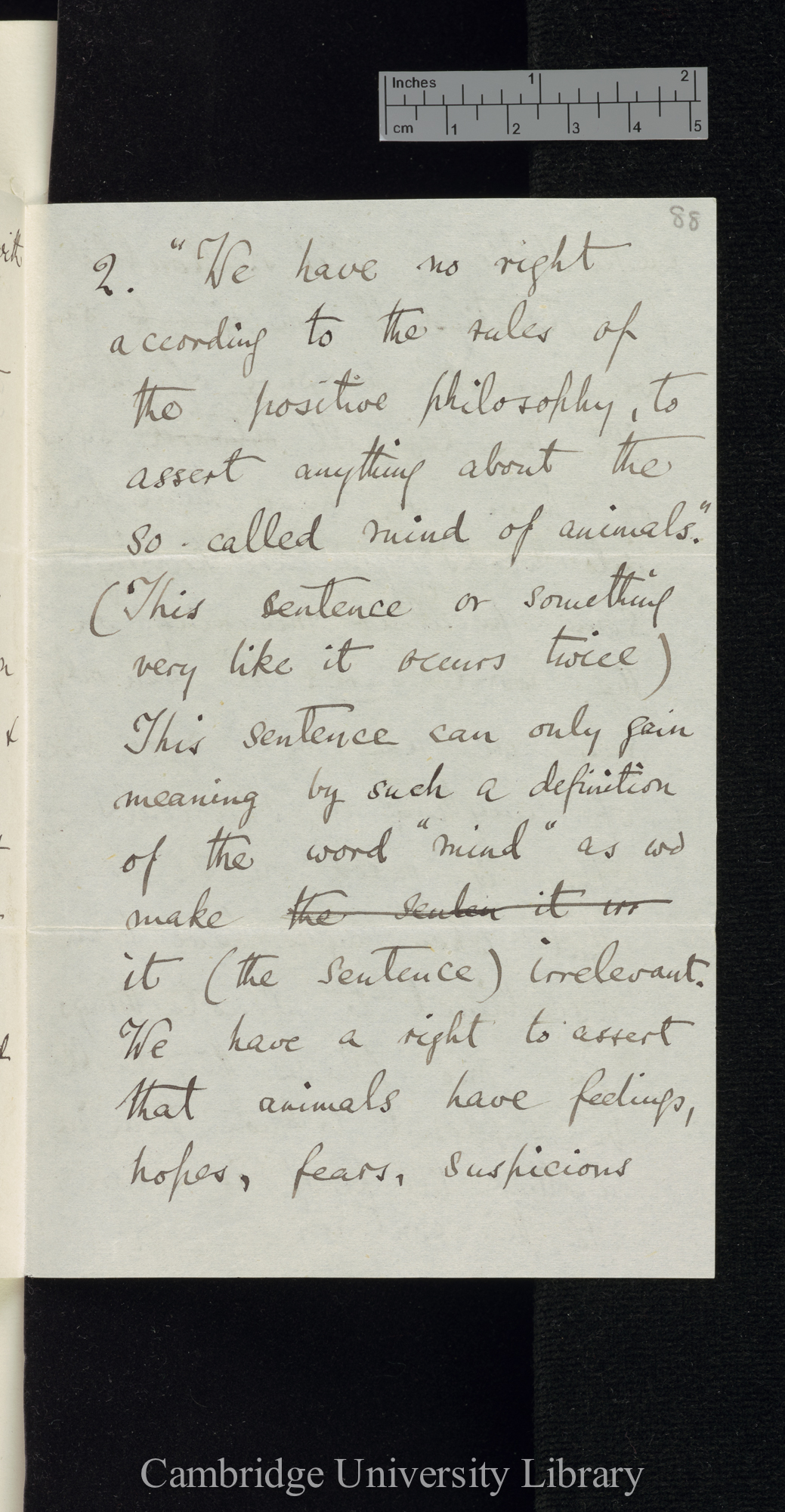 [Frances Julia &#39;Snow&#39; Wedgwood] to Charles Robert Darwin