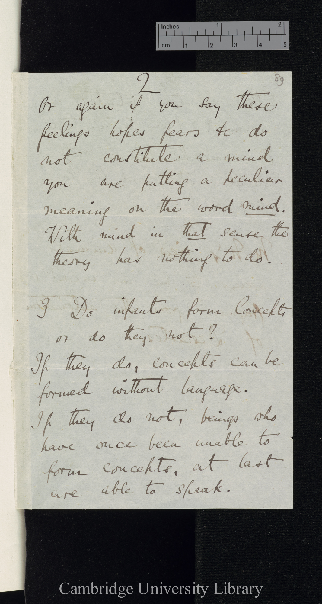 [Frances Julia &#39;Snow&#39; Wedgwood] to Charles Robert Darwin