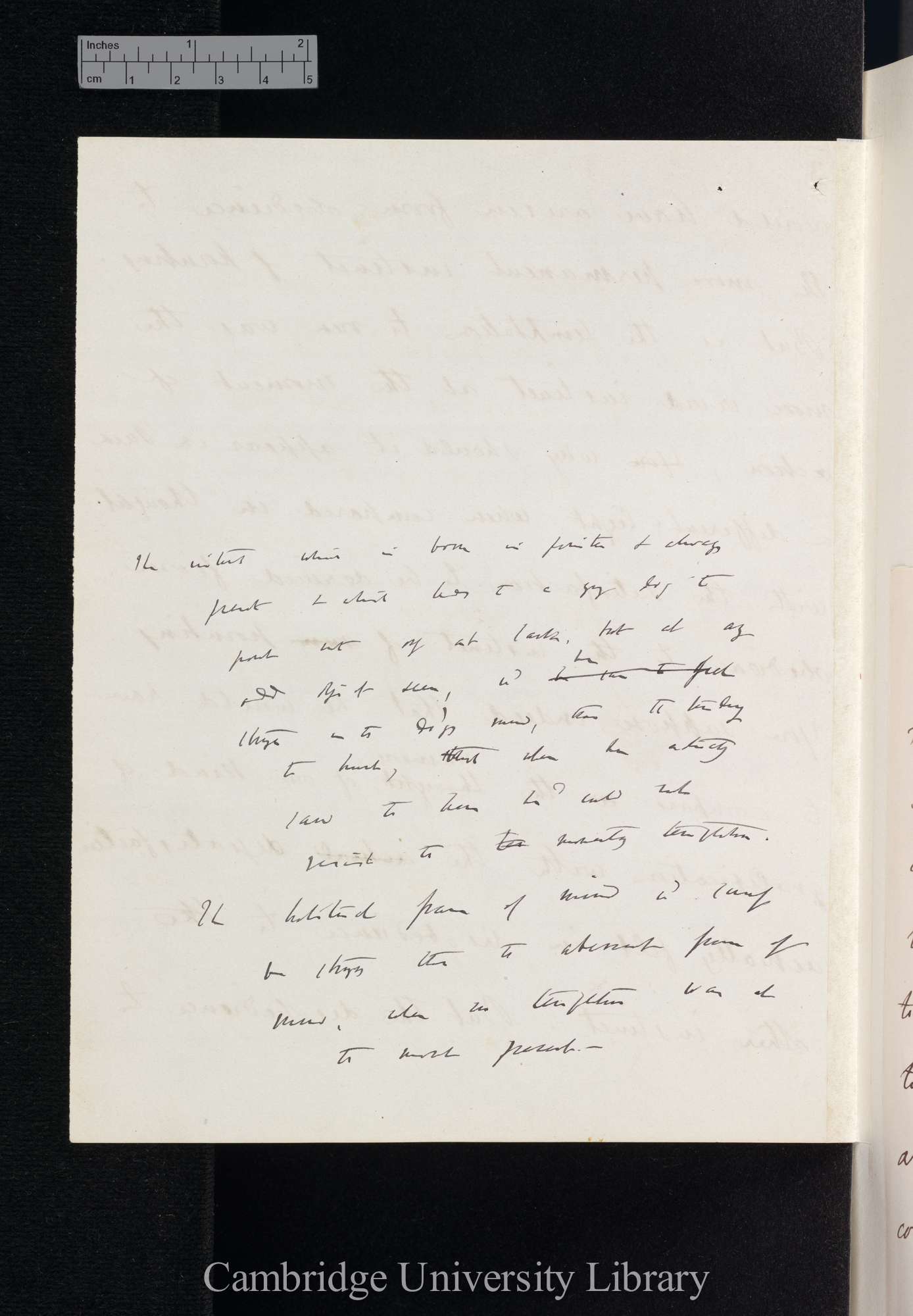 [Hensleigh Wedgwood] to Charles Robert Darwin