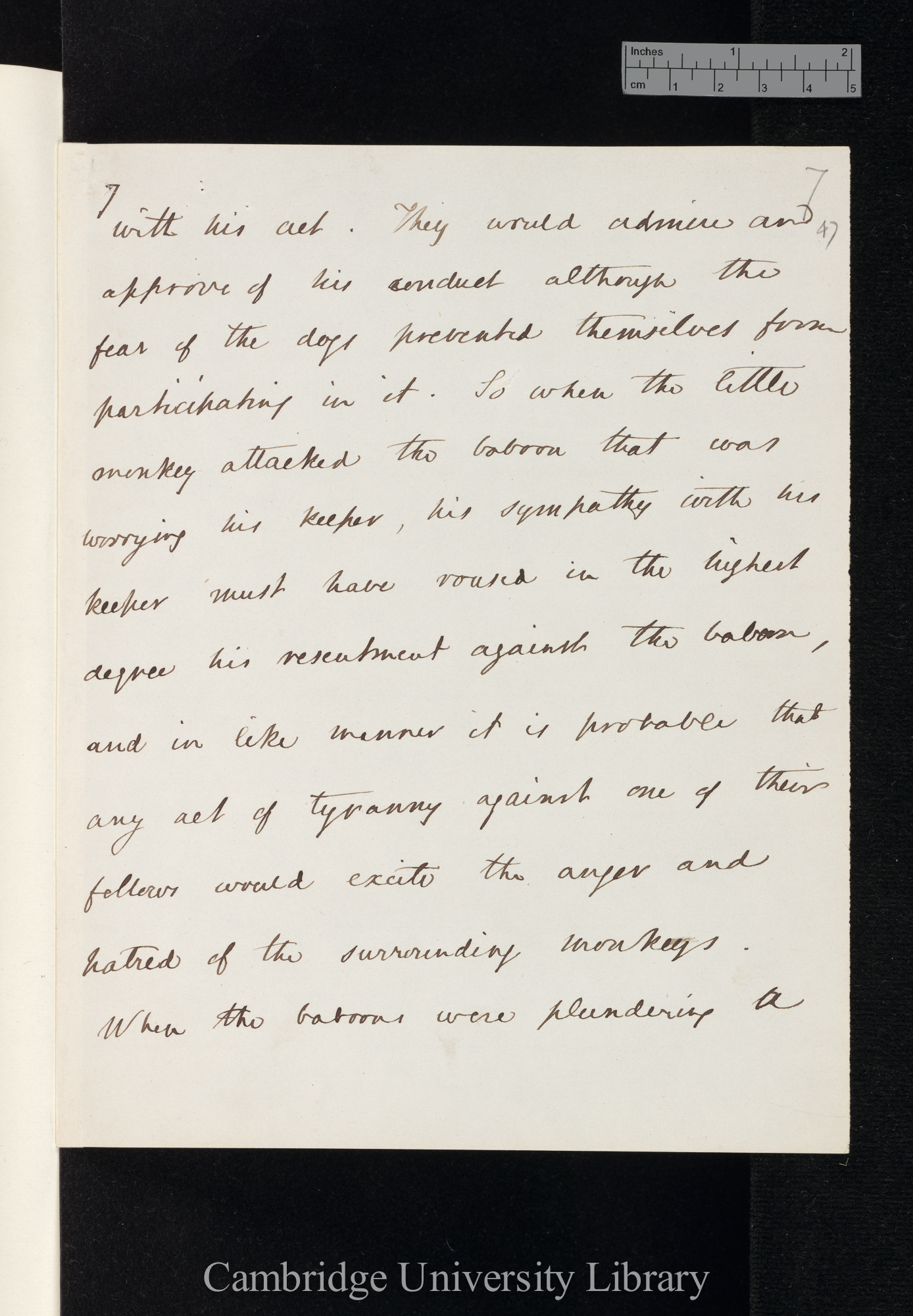 [Hensleigh Wedgwood] to Charles Robert Darwin