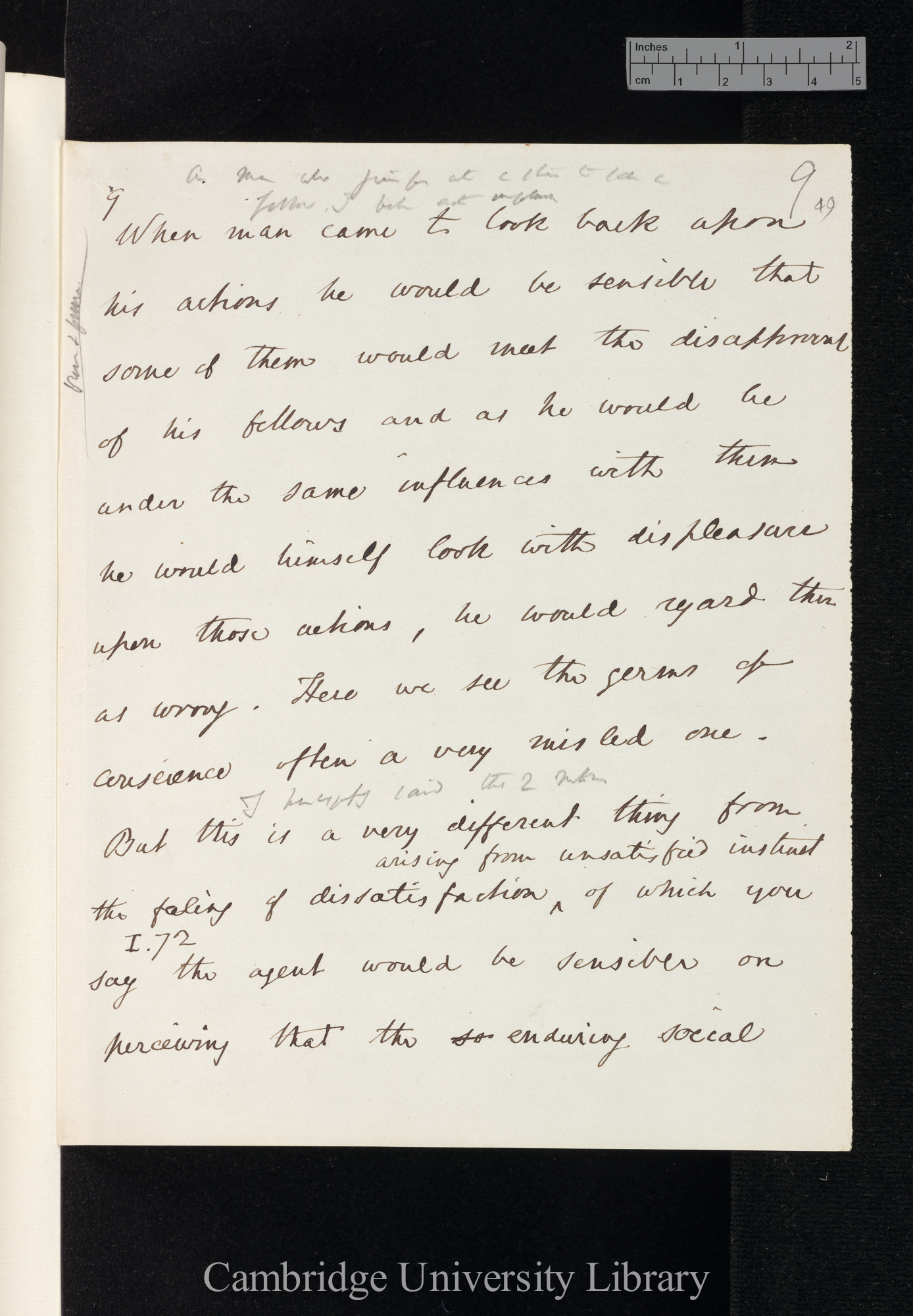 [Hensleigh Wedgwood] to Charles Robert Darwin