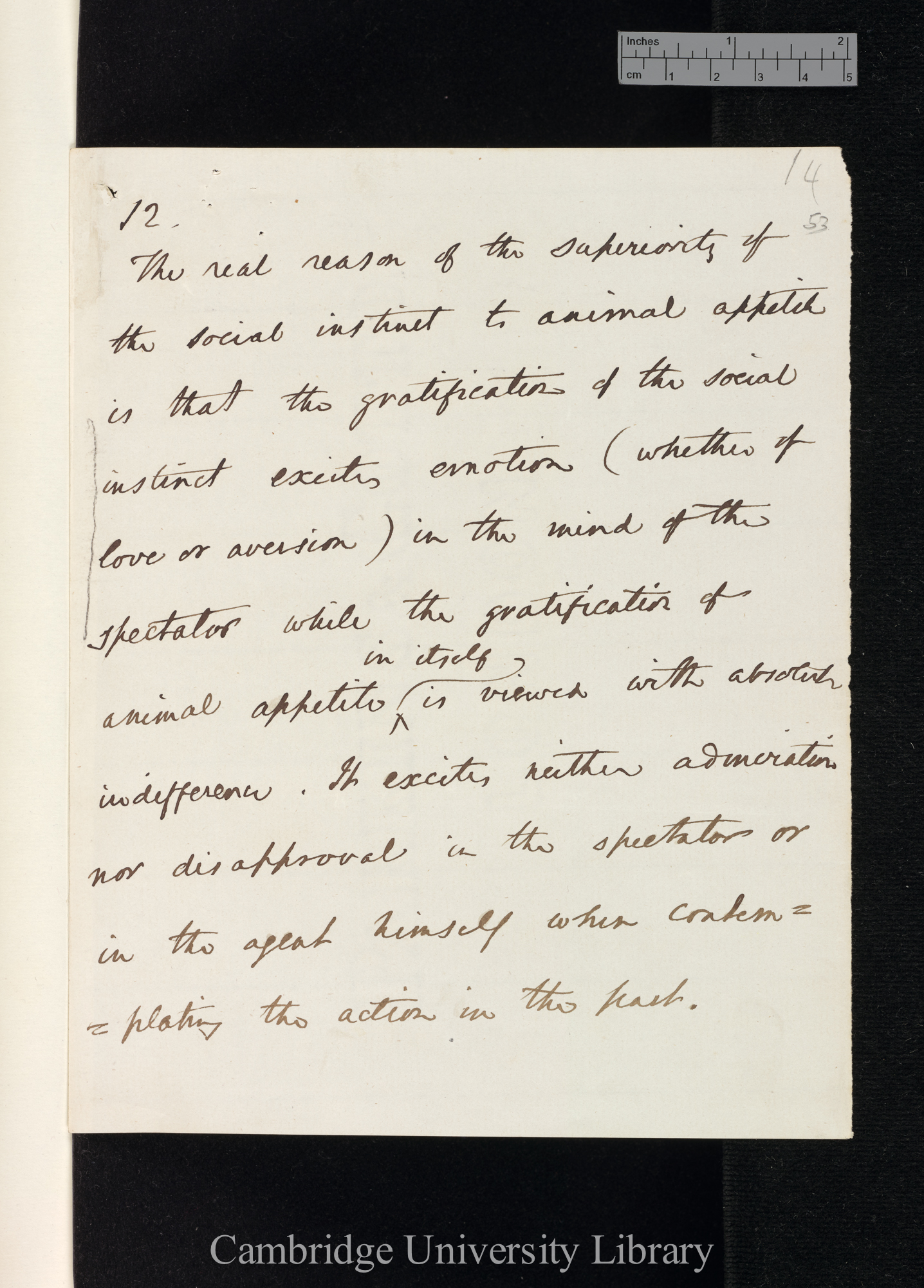 [Hensleigh Wedgwood] to Charles Robert Darwin