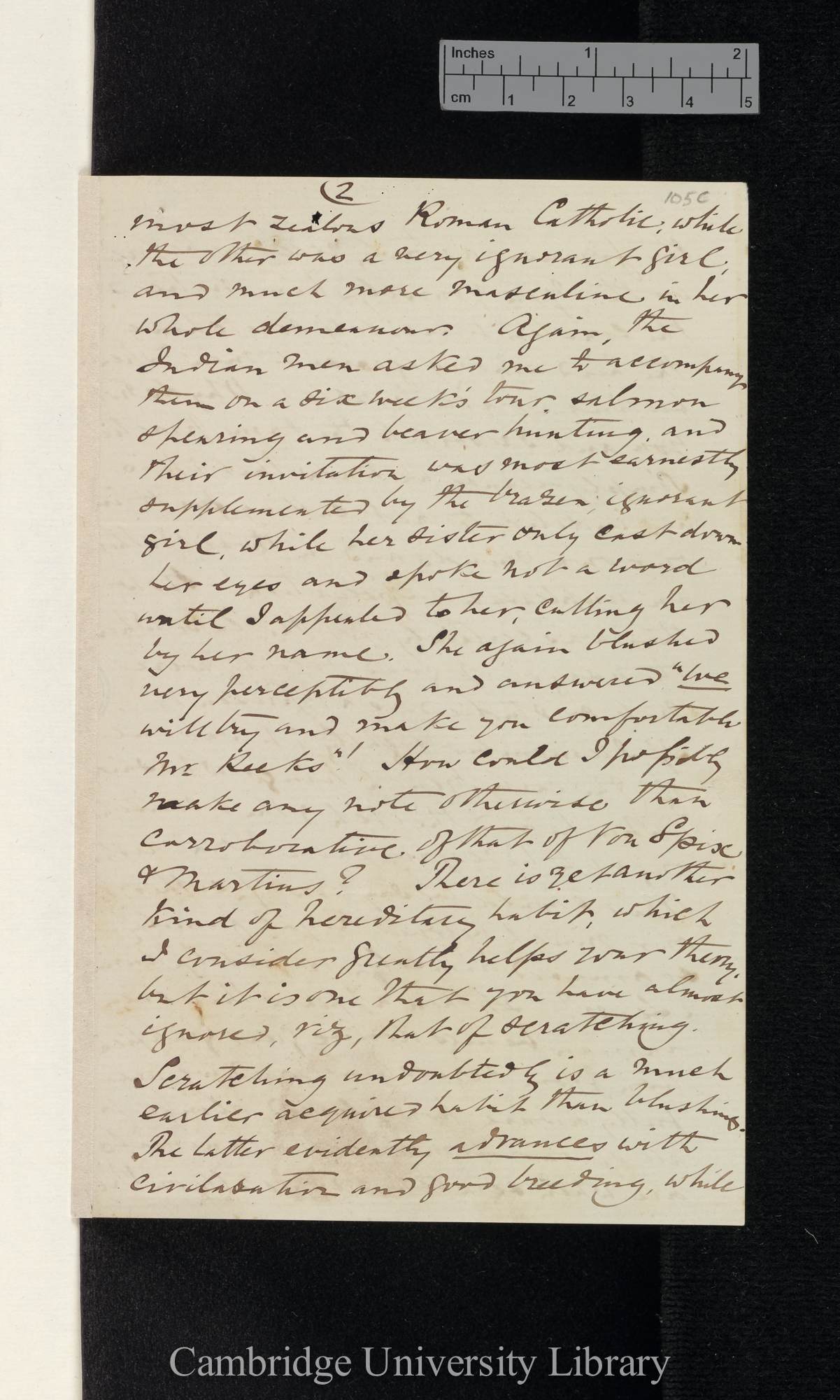 Henry Reeks to Charles Robert Darwin