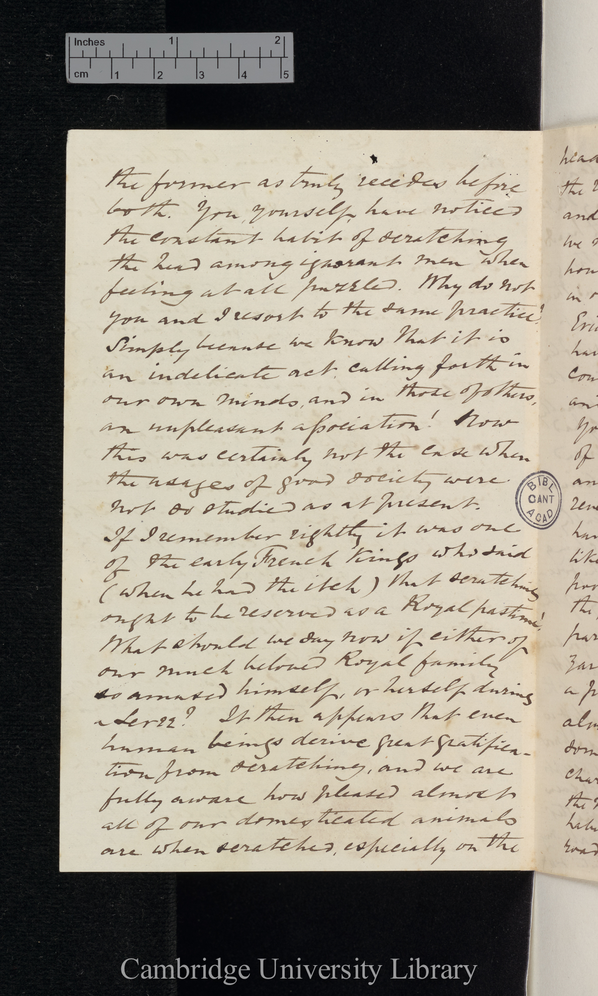 Henry Reeks to Charles Robert Darwin