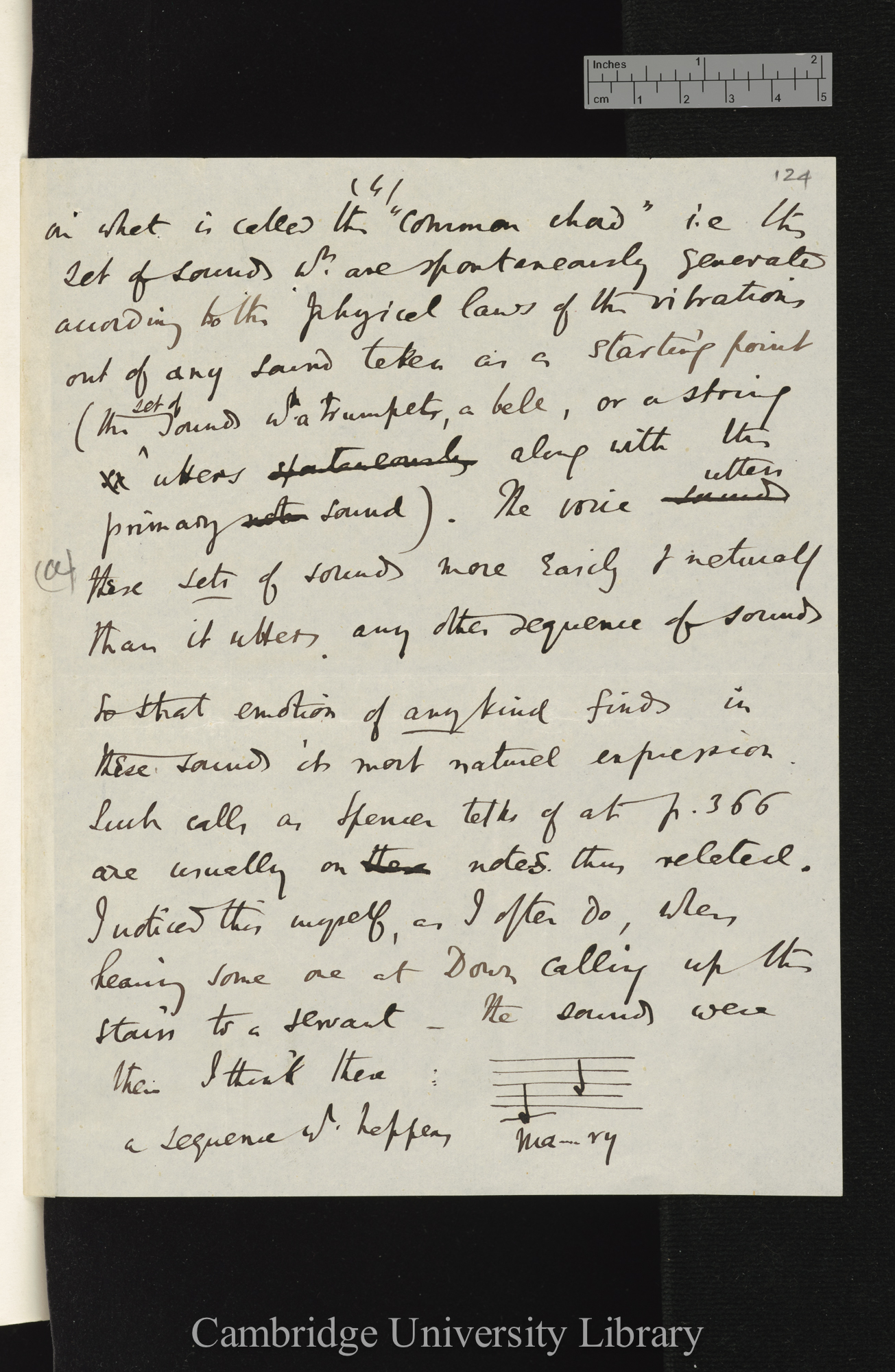 [Hensleigh Wedgwood?] to Charles Robert Darwin