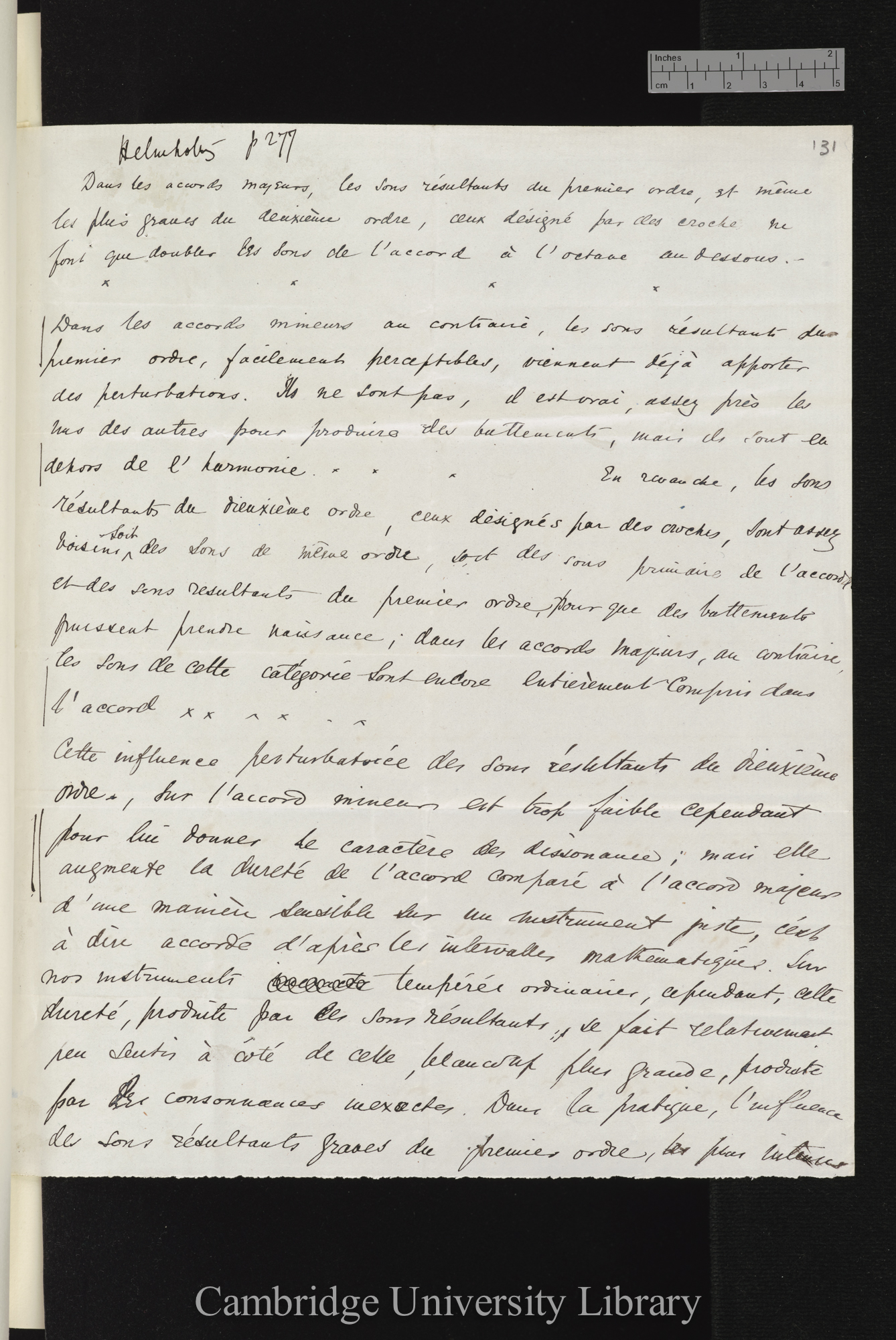 Sir George Howard Darwin to Charles Robert Darwin [enclosure]