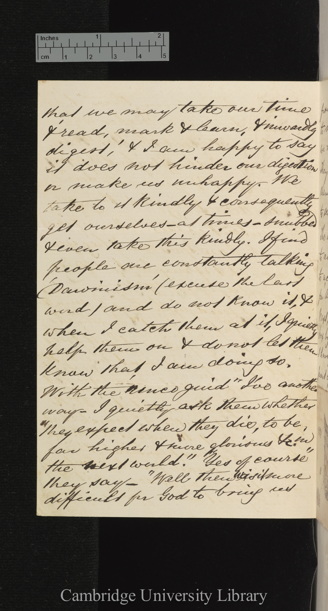 Charles William Peach to Charles Robert Darwin