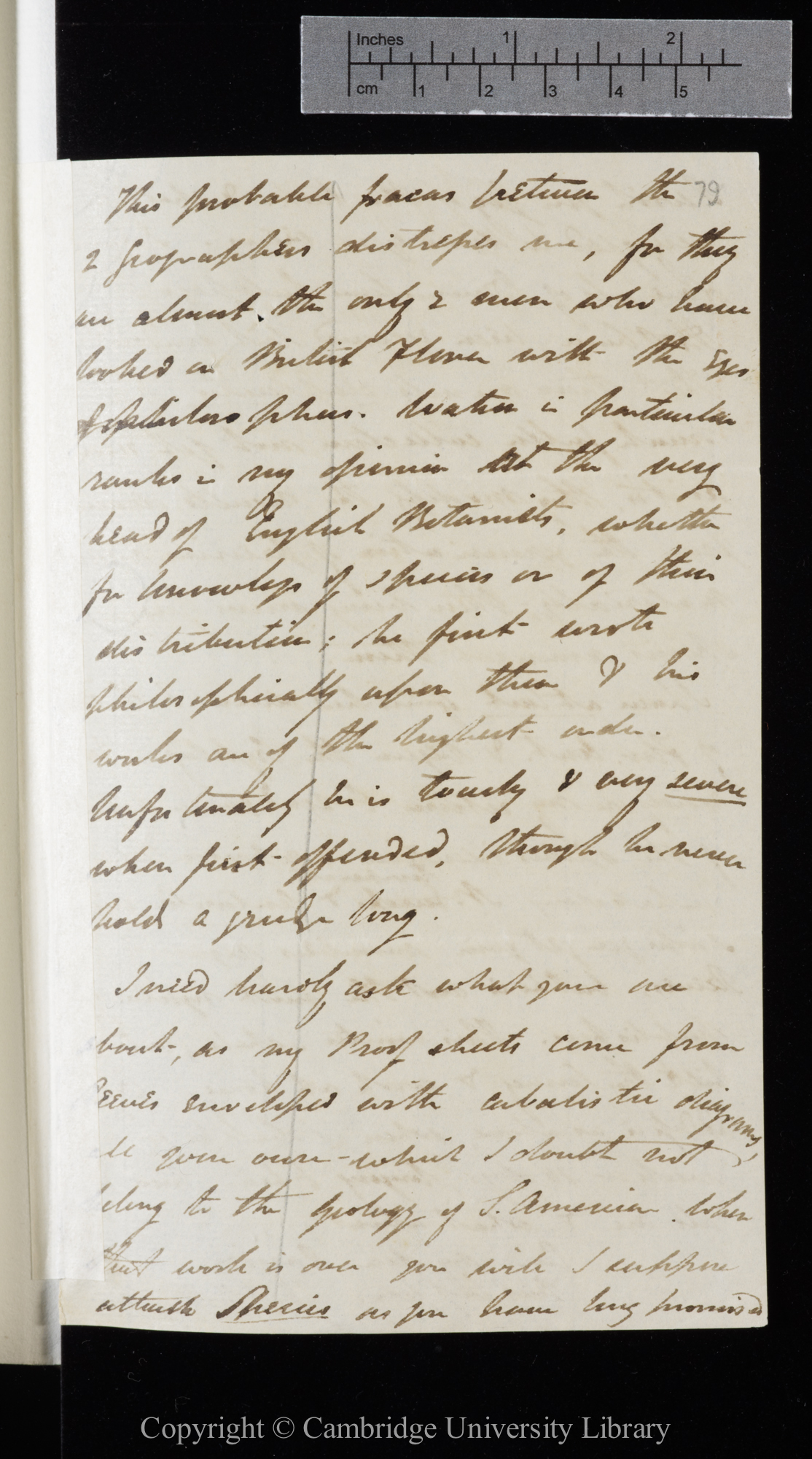 Letter from J. D. Hooker to C. R. Darwin   [before 3 September 1846]