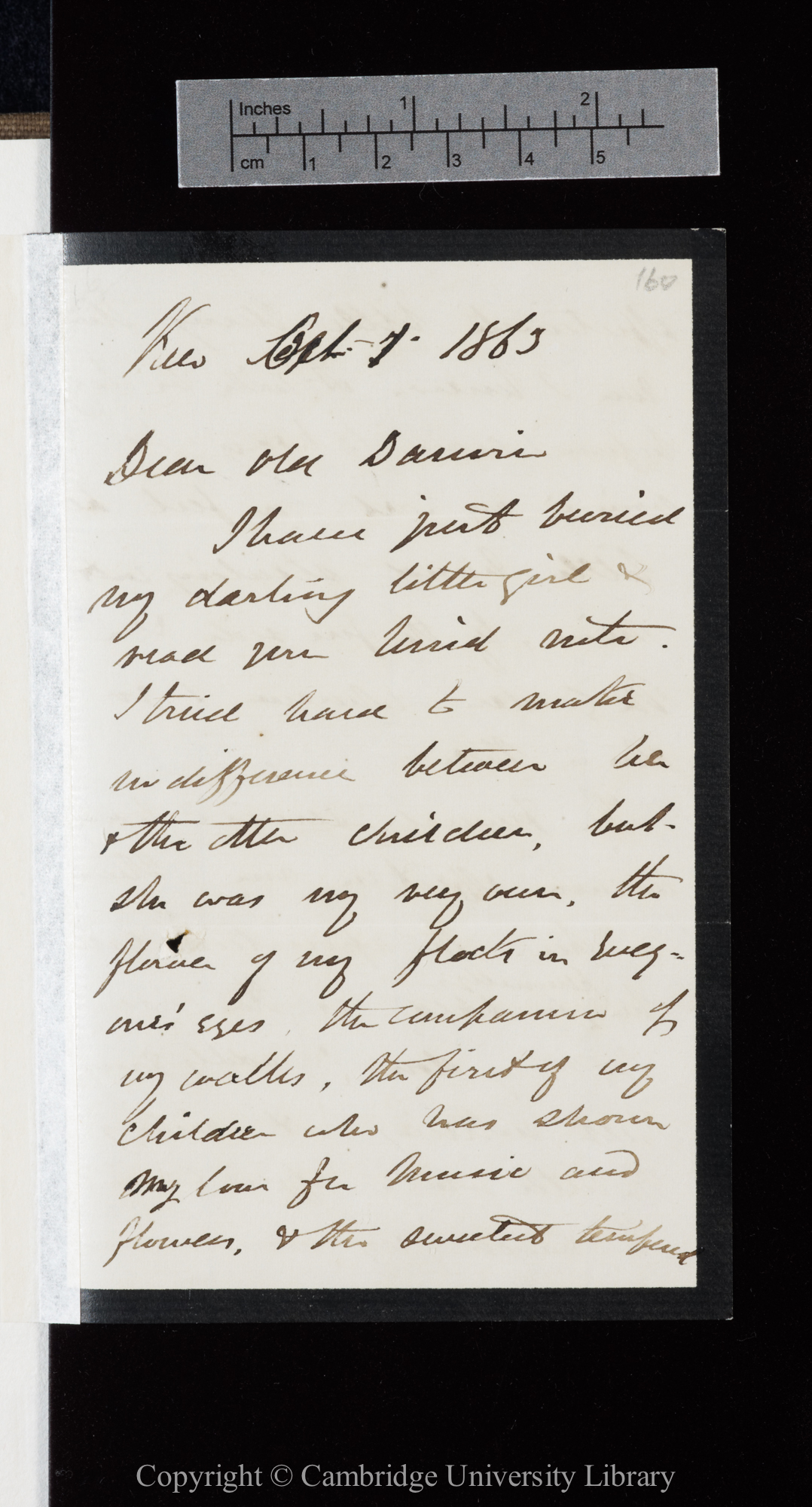 Letter from J. D. Hooker to C. R. Darwin   1 October 1863