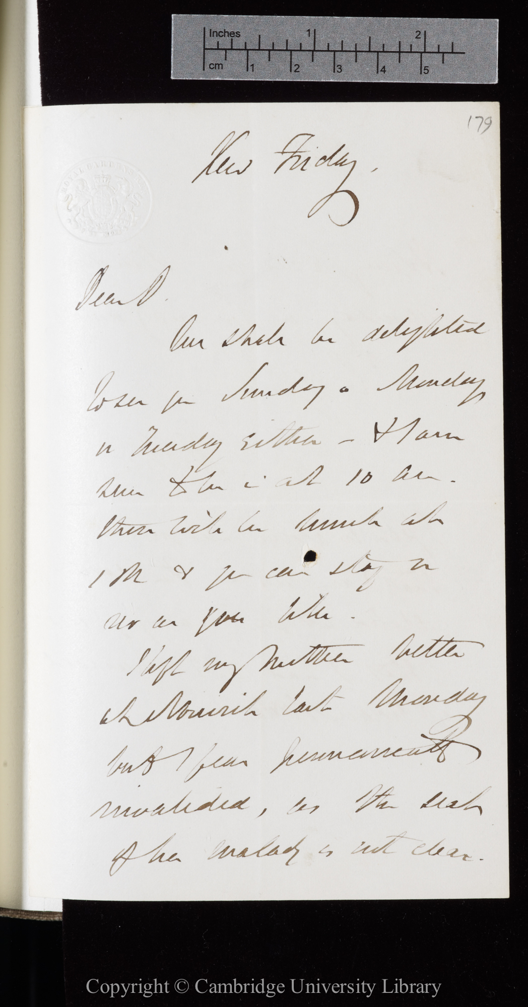 Letter from J. D. Hooker to C. R. Darwin   [20 September 1867]