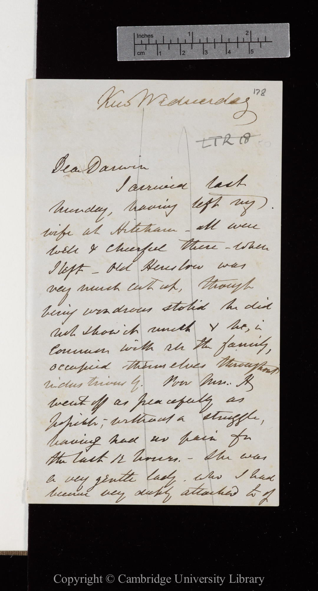 Letter from J. D. Hooker to C. R. Darwin   [2 December 1857]
