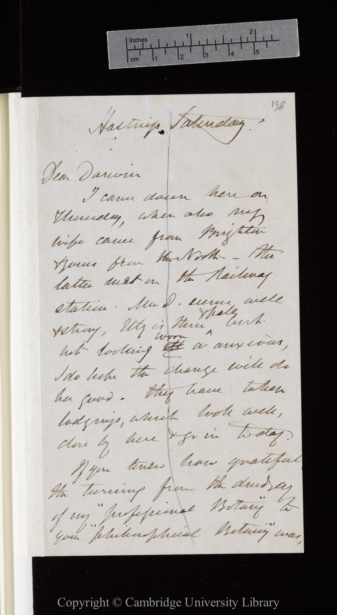 Letter from J. D. Hooker to C. R. Darwin   [11 April 1857]