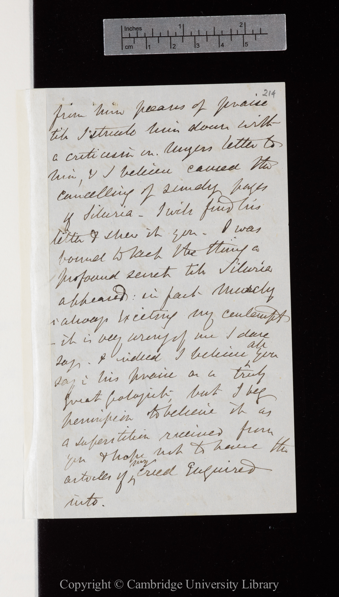 Letter from J. D. Hooker to C. R. Darwin   [3 November 1854]