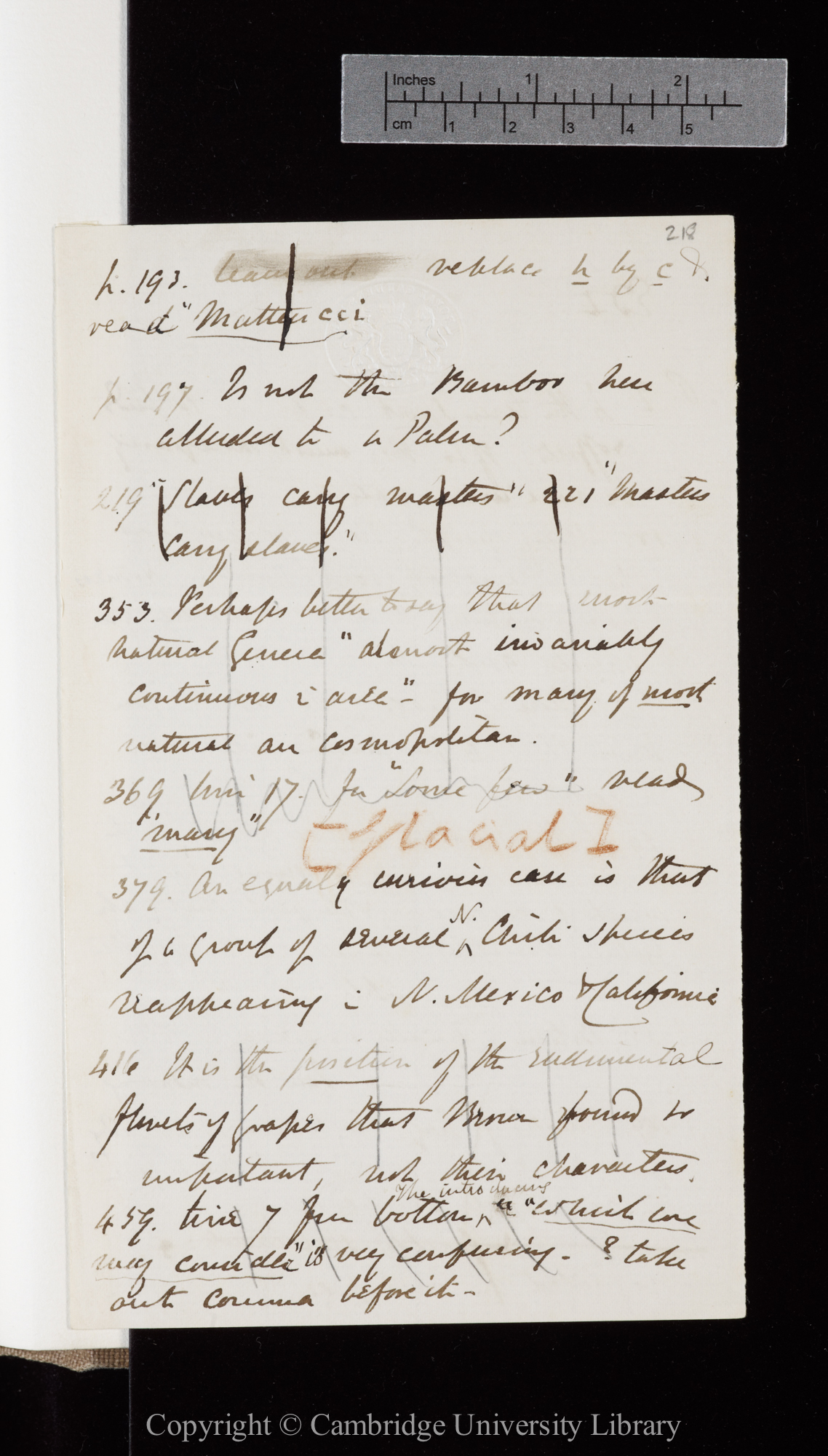 Letter from J. D. Hooker to C. R. Darwin   [6-11 December 1860]