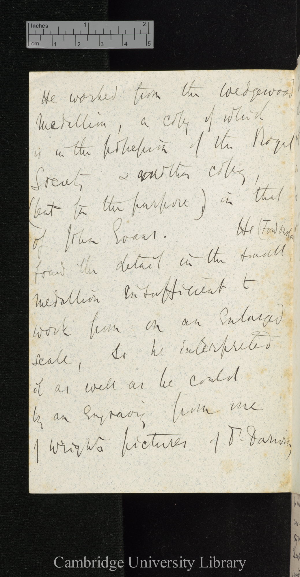 Francis Galton to Sir Francis Darwin