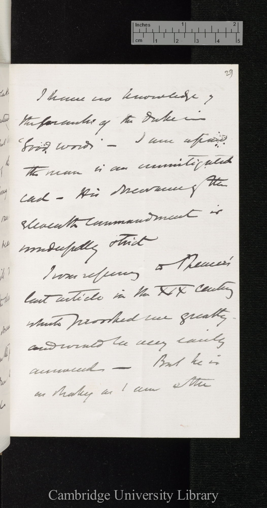 Thomas Henry Huxley to Sir Francis Darwin