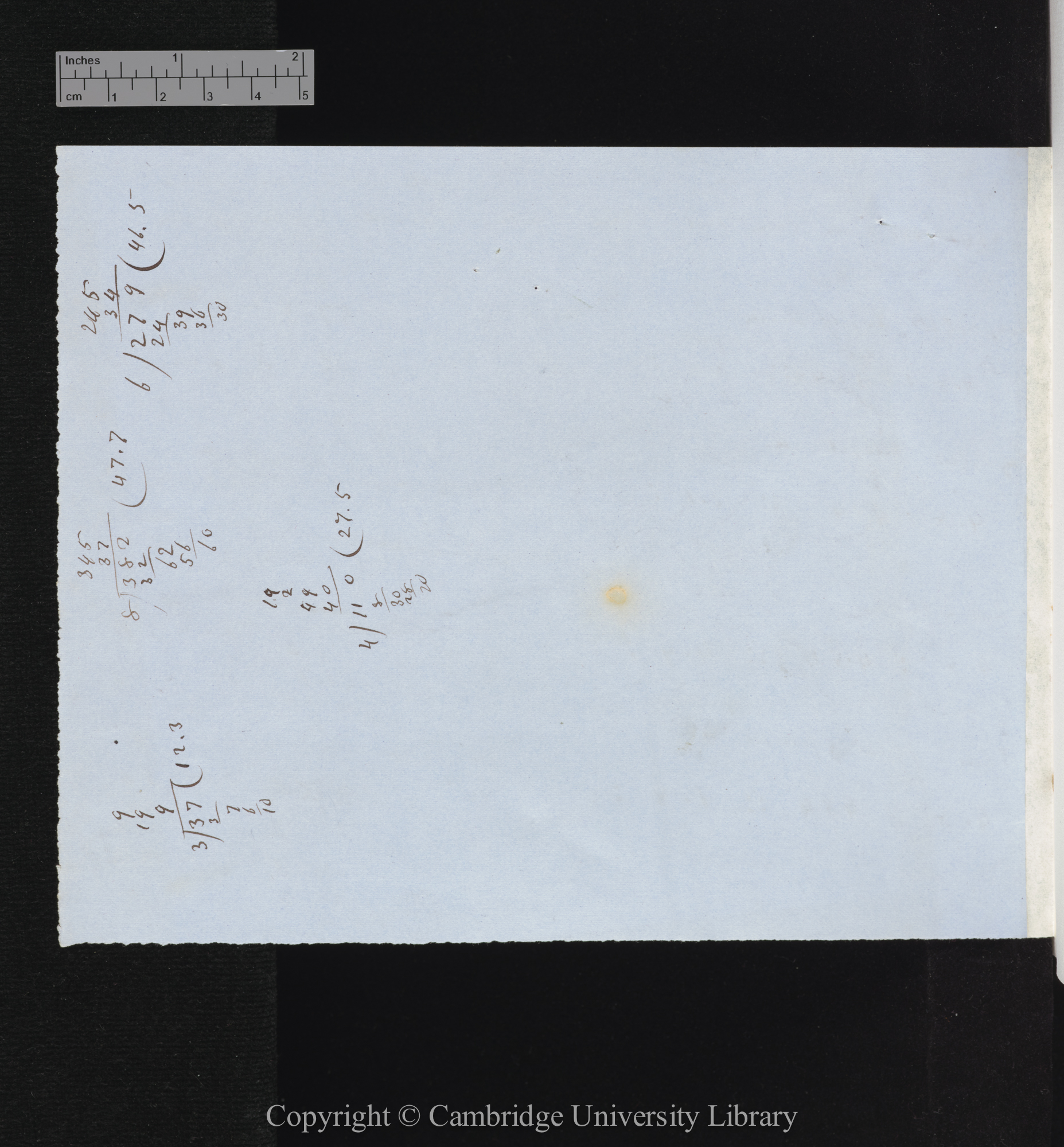 Fertility of Cowslip / Cowslip P[rimula] veris long &amp; short-styled [tables of results obtained in 1865-1866]