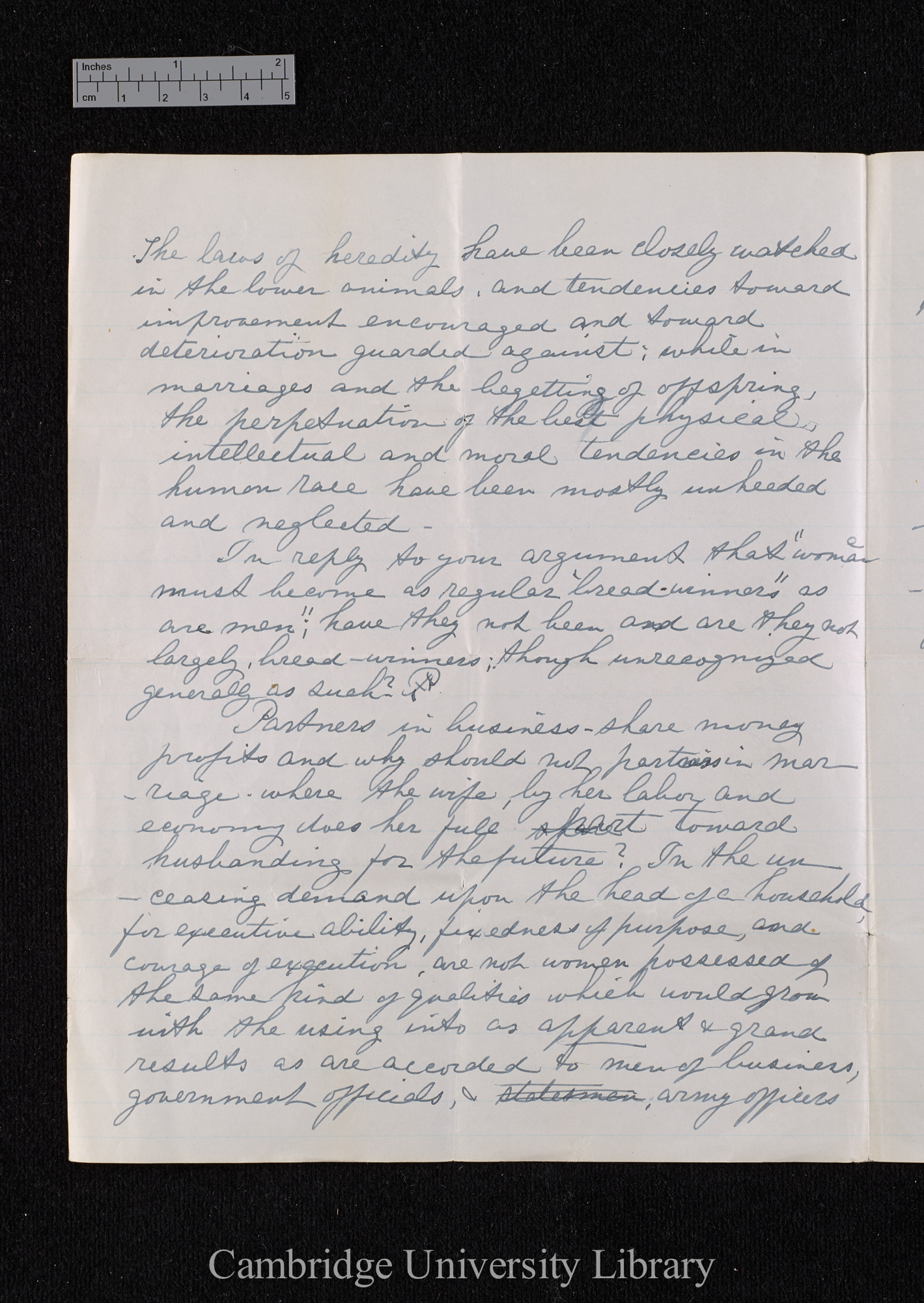 Caroline Kennard to Charles Robert Darwin