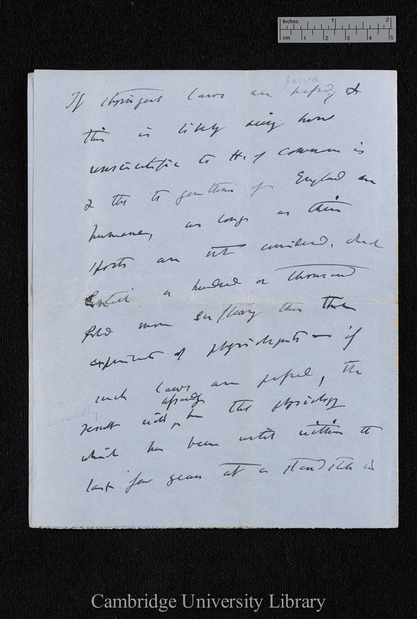 Charles Robert Darwin to Henrietta Emma Litchfield née Darwin