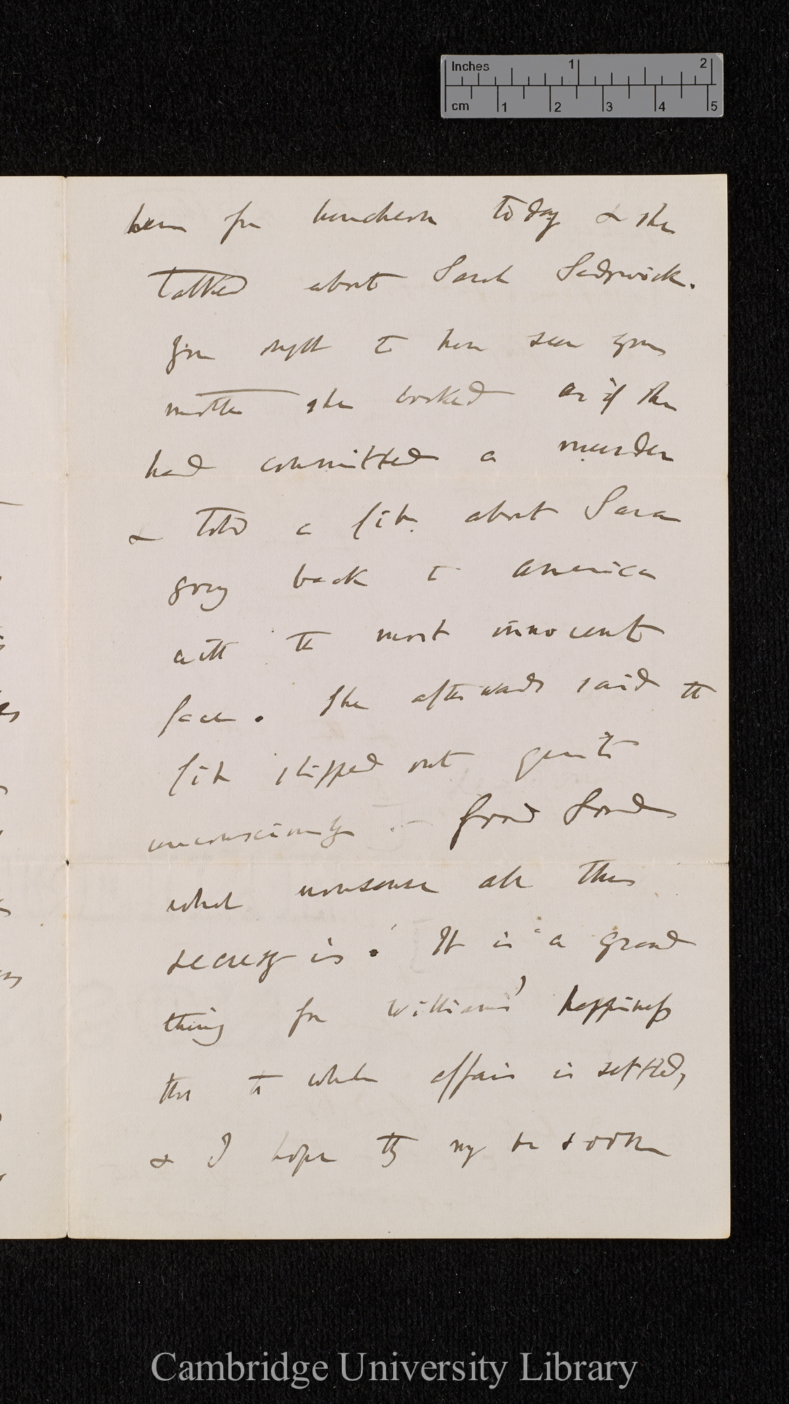 Charles Robert Darwin to Henrietta Emma Litchfield née Darwin