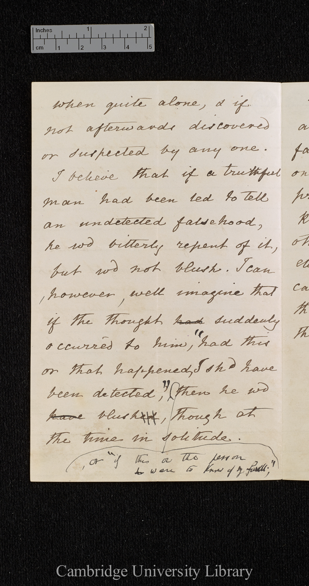 Charles Robert Darwin to [unidentified]