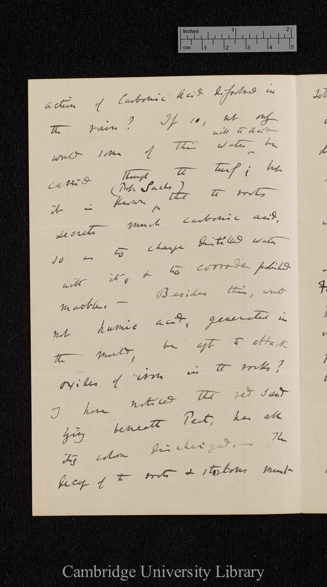 Charles Robert Darwin to David Forbes