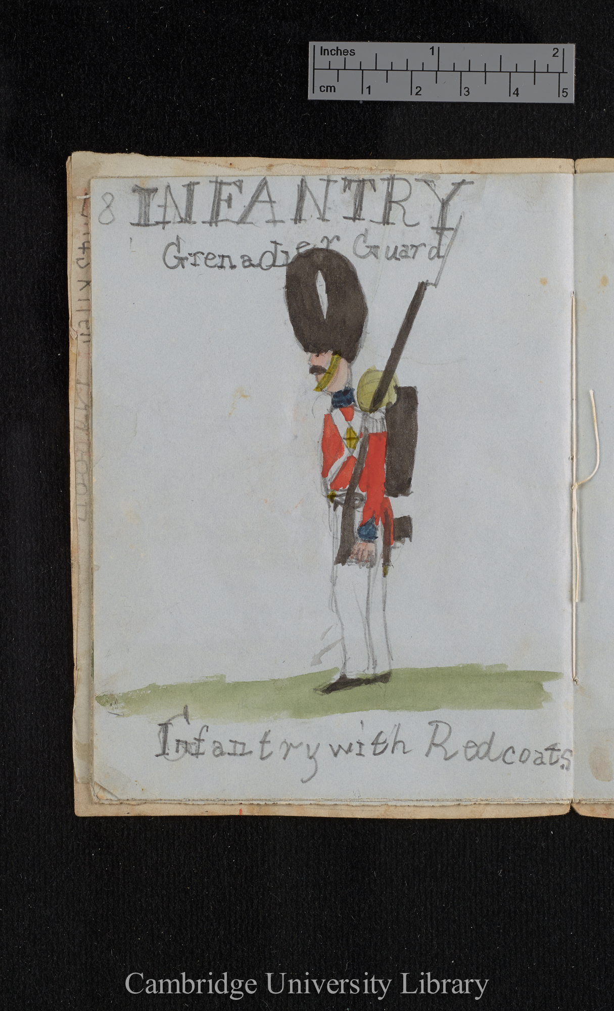 Drawing: Soldier (Grenadier Guard)