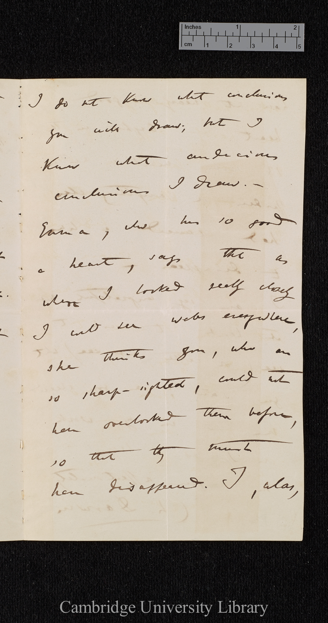 Charles Robert Darwin to Georgina Tollet