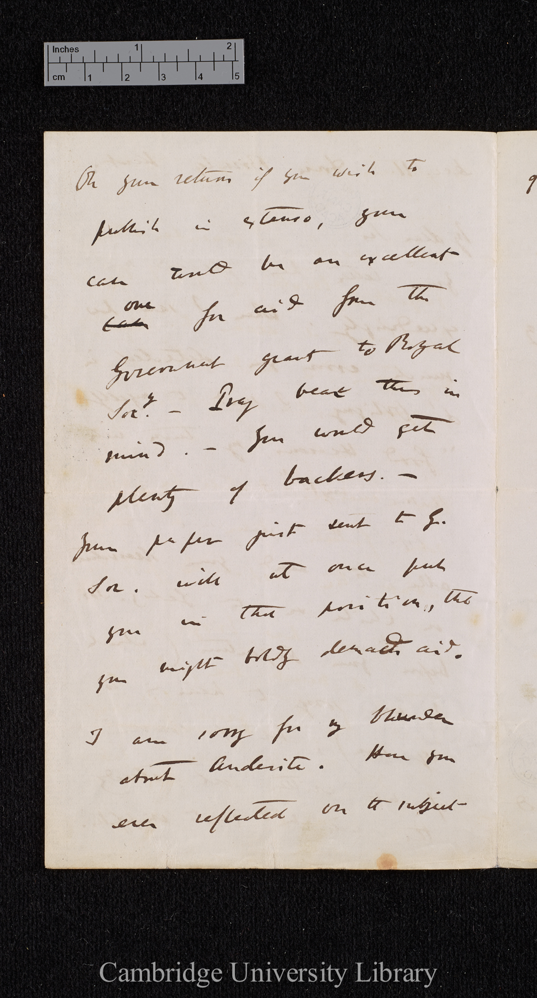 Charles Robert Darwin to David Forbes