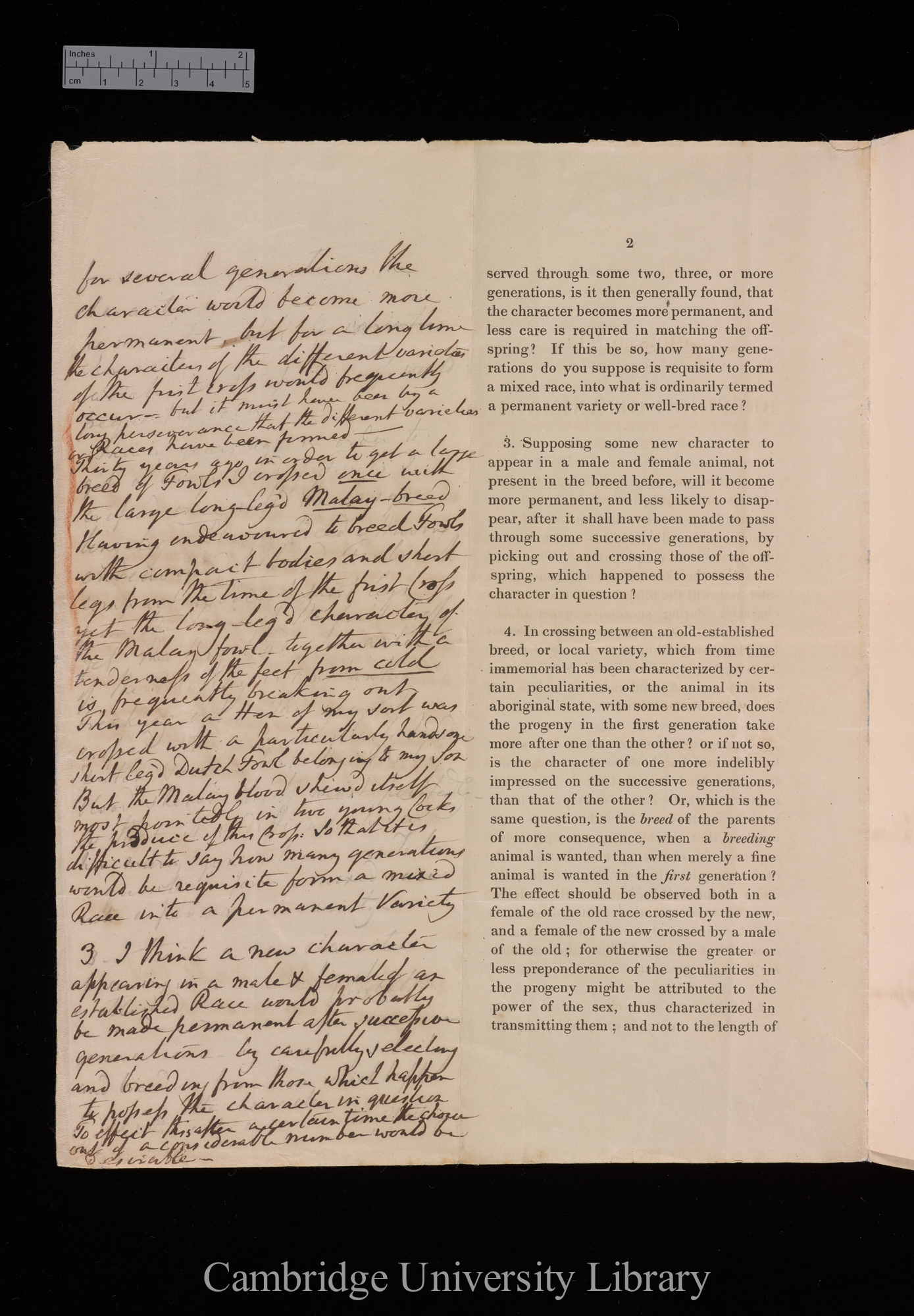 [George Tollet née Embury] to Charles Robert Darwin