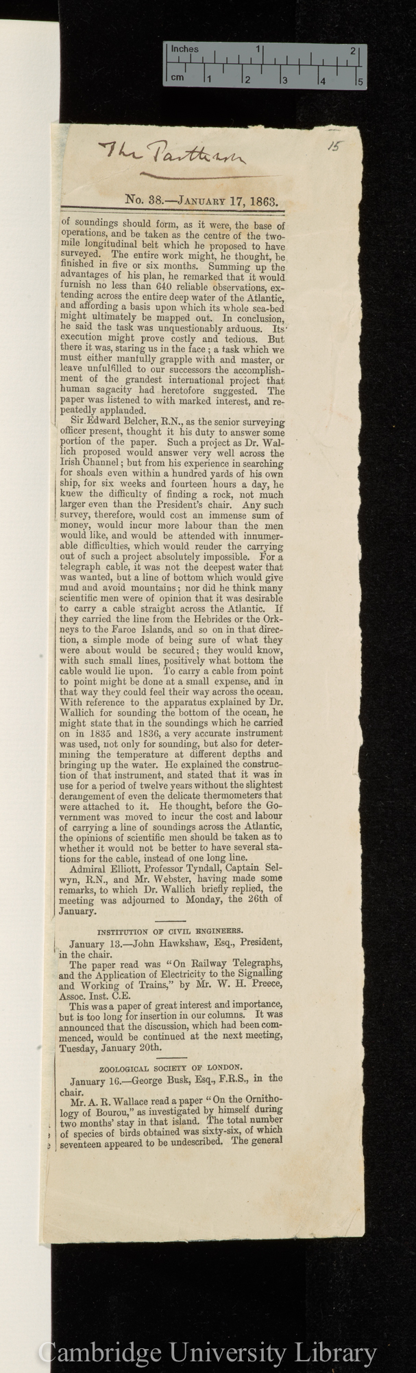 Review of Reeve L &#39;The land and freshwater mollusks indigenous to or naturalized in the British Isles&#39; &#39;Parthenon&#39; 2: 76