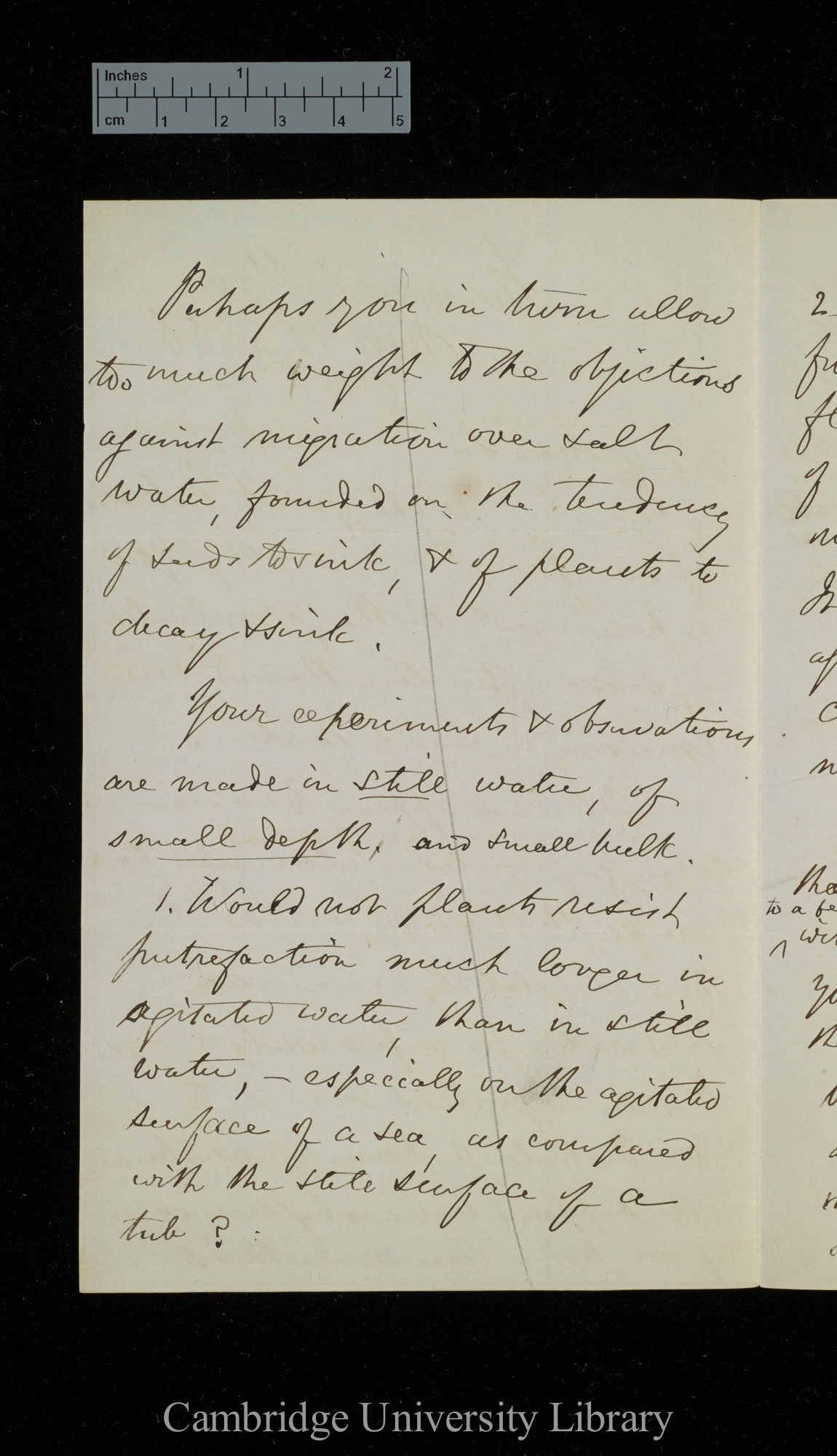 Hewett Cottrell Watson to Charles Robert Darwin