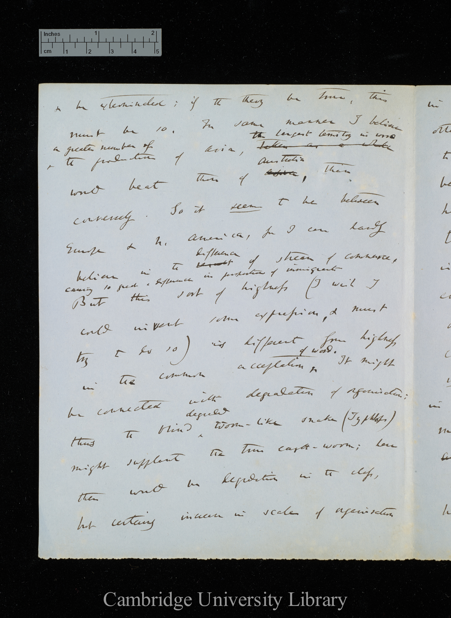 Charles Robert Darwin to Sir Joseph Dalton Hooker