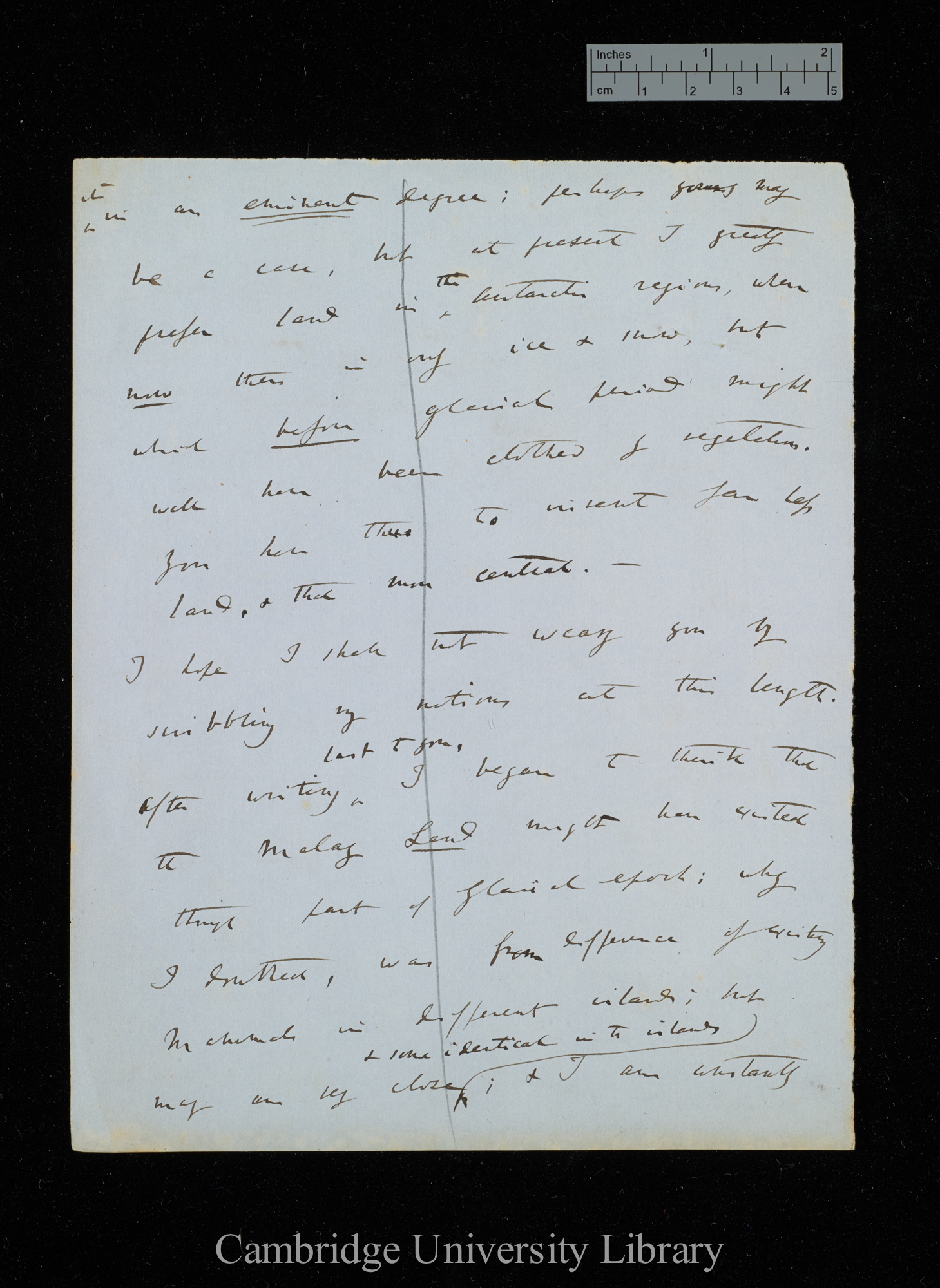 Charles Robert Darwin to Sir Joseph Dalton Hooker