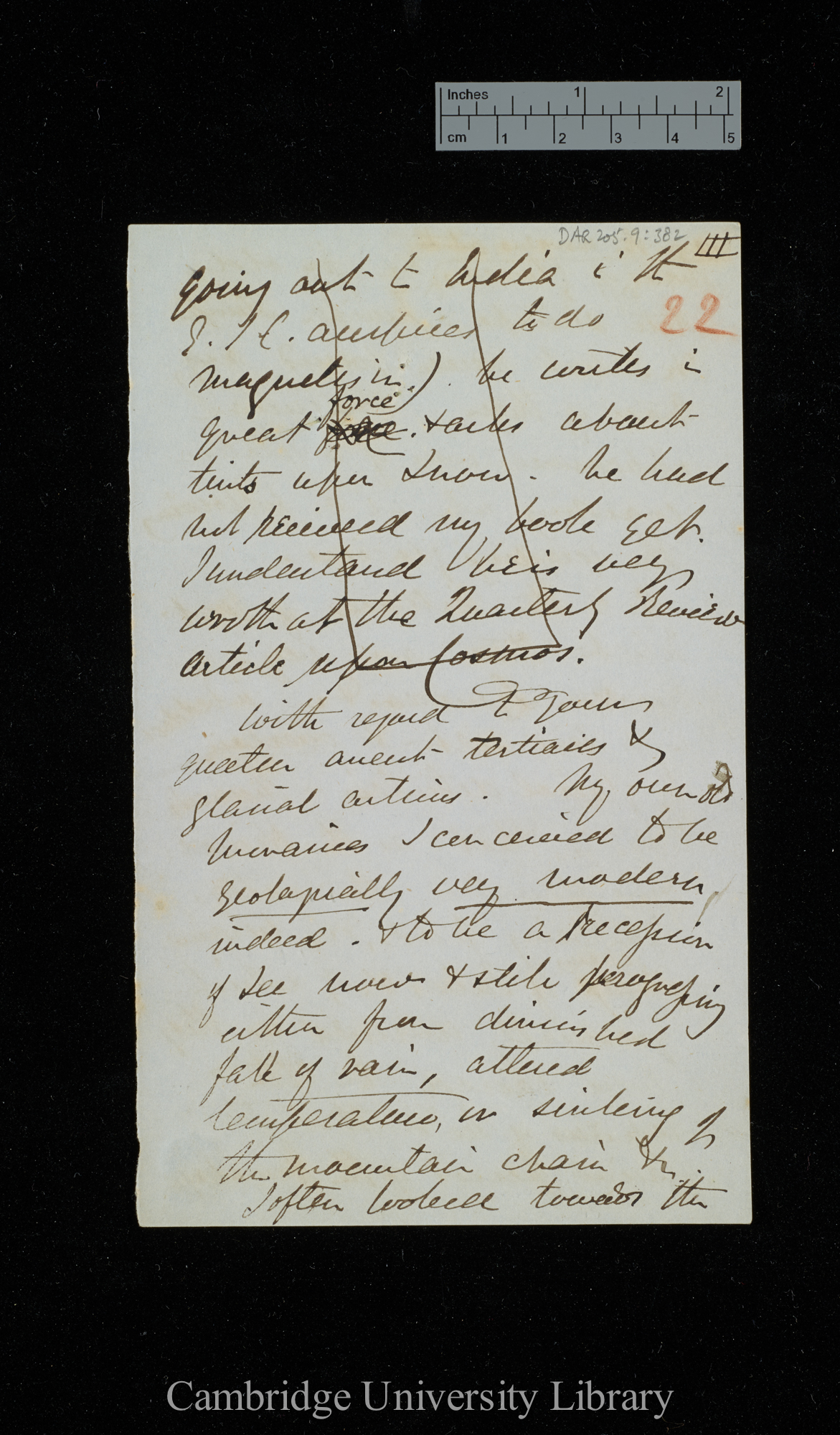 [Sir Joseph Dalton Hooker] to Charles Robert Darwin