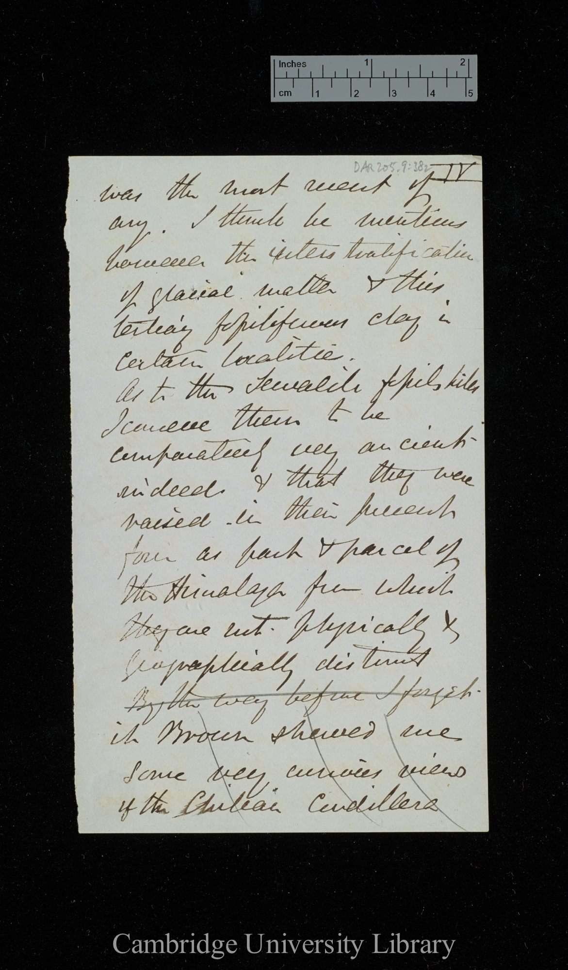 [Sir Joseph Dalton Hooker] to Charles Robert Darwin