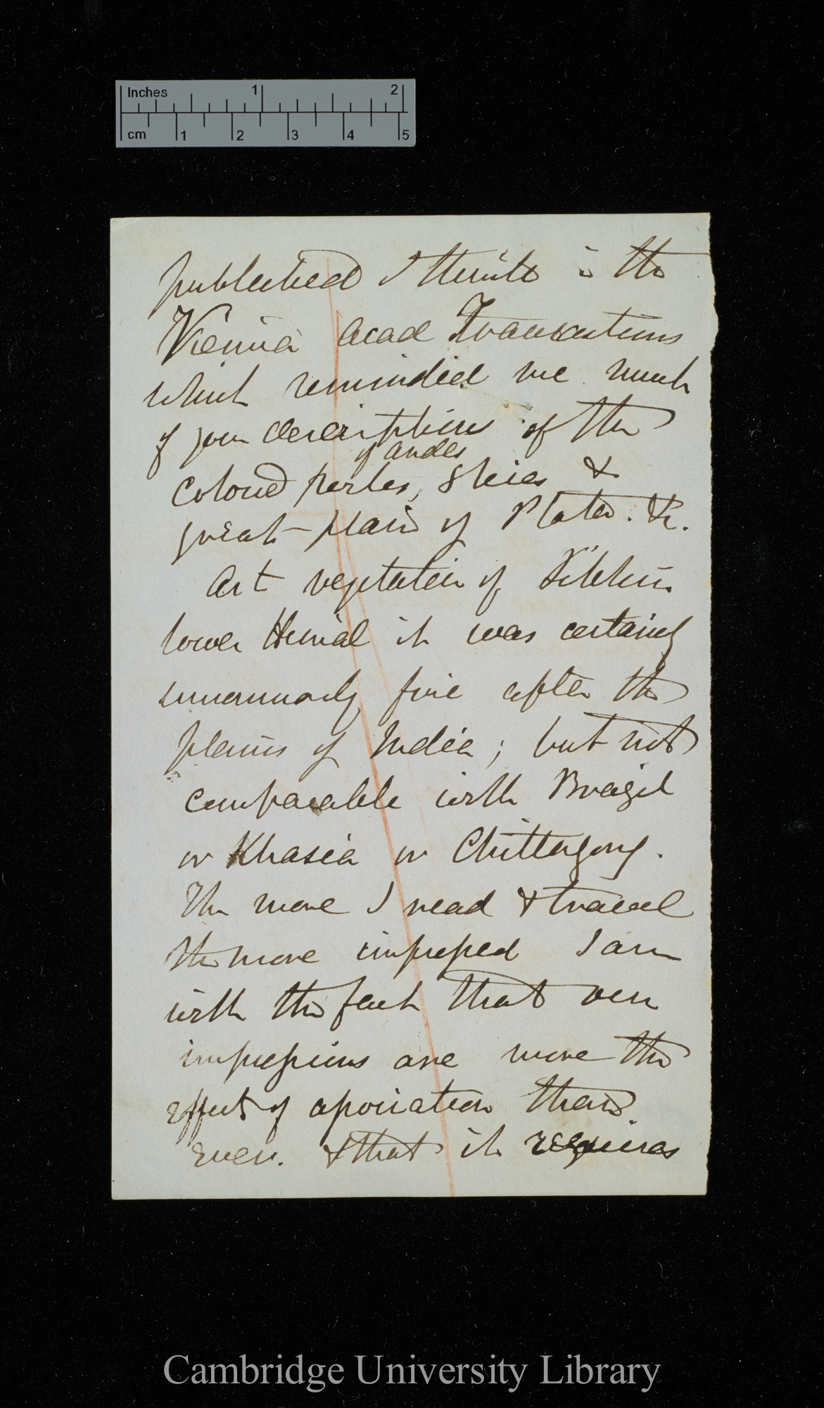 [Sir Joseph Dalton Hooker] to Charles Robert Darwin