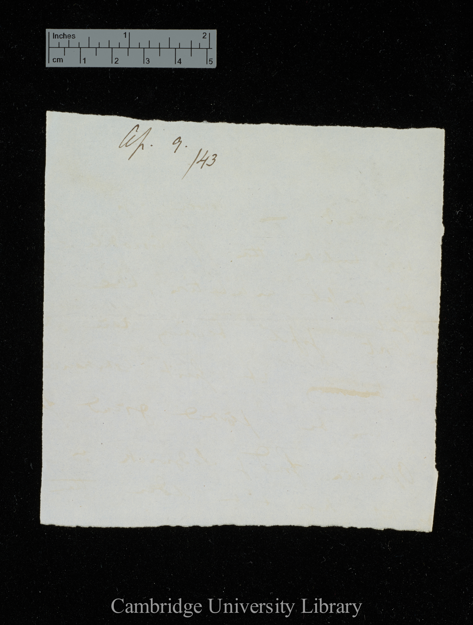 [Sir Charles Lyell] to Charles Robert Darwin