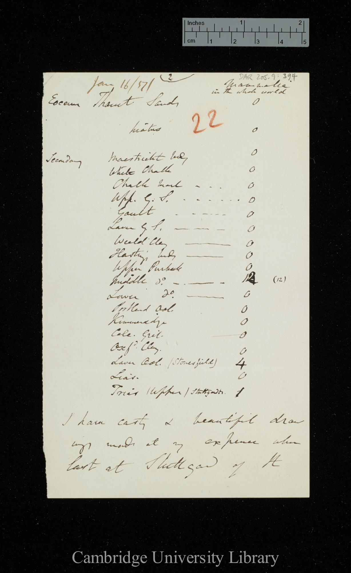 [Sir Charles Lyell] to Charles Robert Darwin