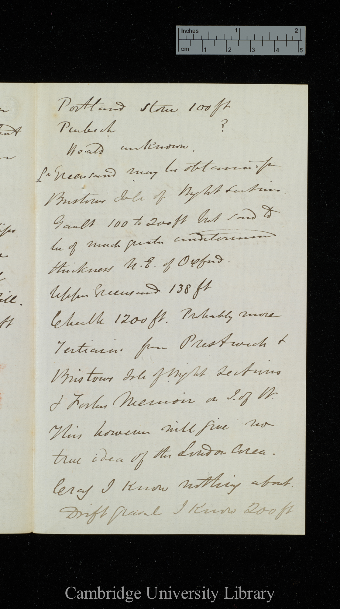 Sir Andrew Crombie Ramsay to Charles Robert Darwin